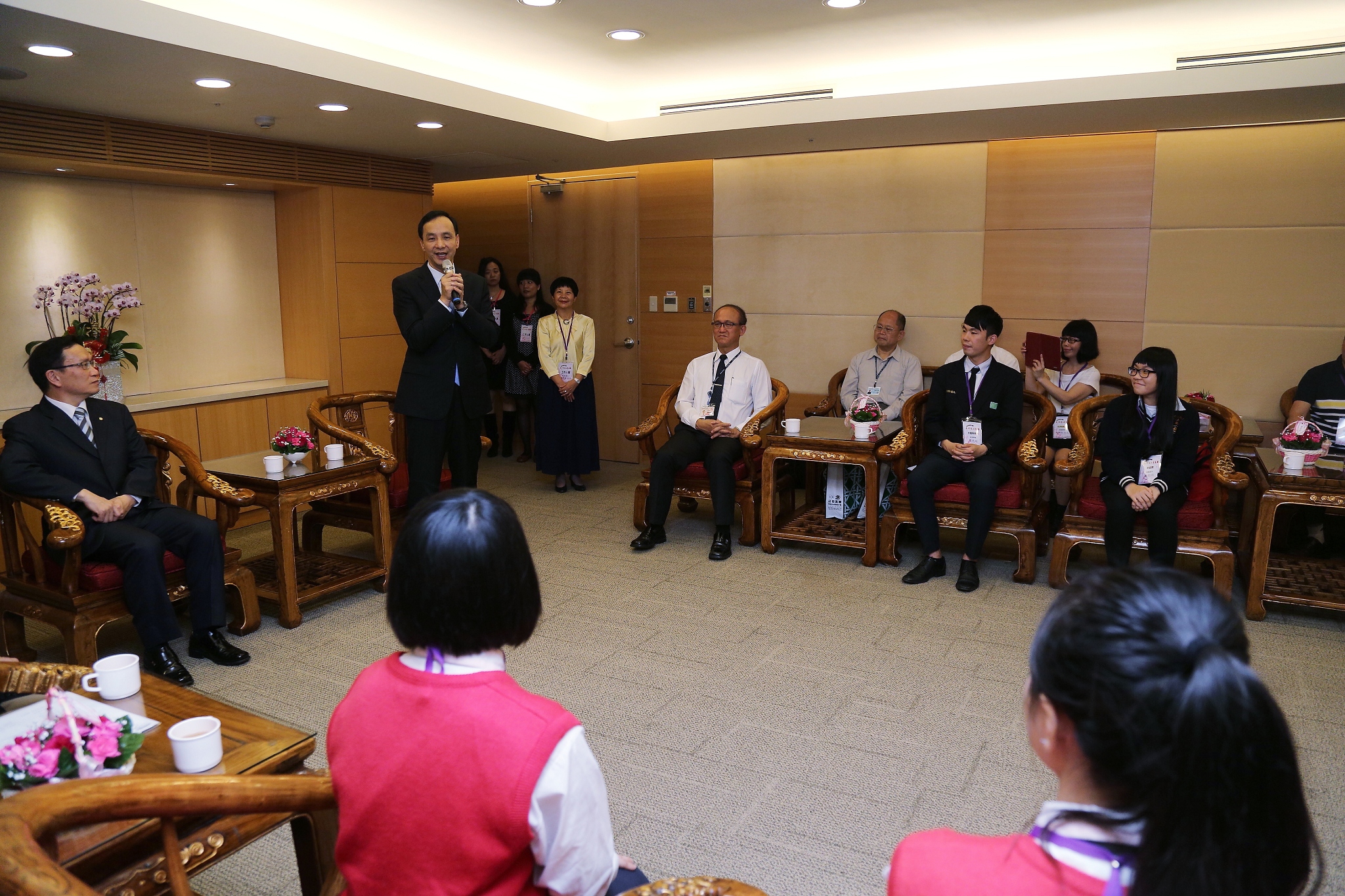 朱市長表揚8位「保德信青少年志工菁英獎」
