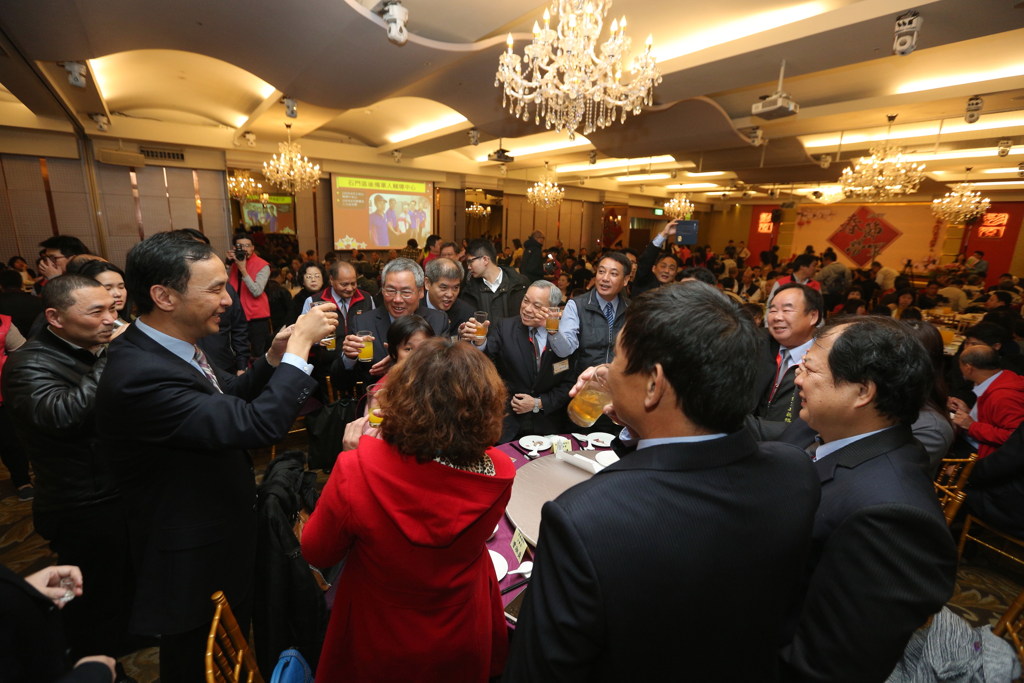 春節勞軍及後備軍人組織團體協助救災感謝餐會