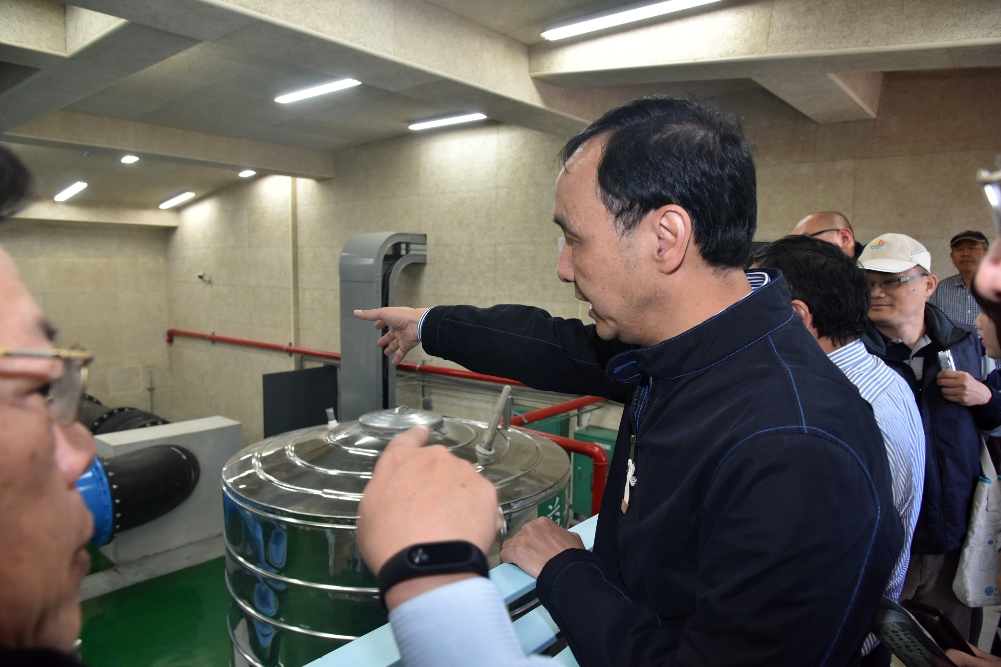5萬噸配水池啟用解決易缺水之苦 朱市長:林口地區將是宜居好地方