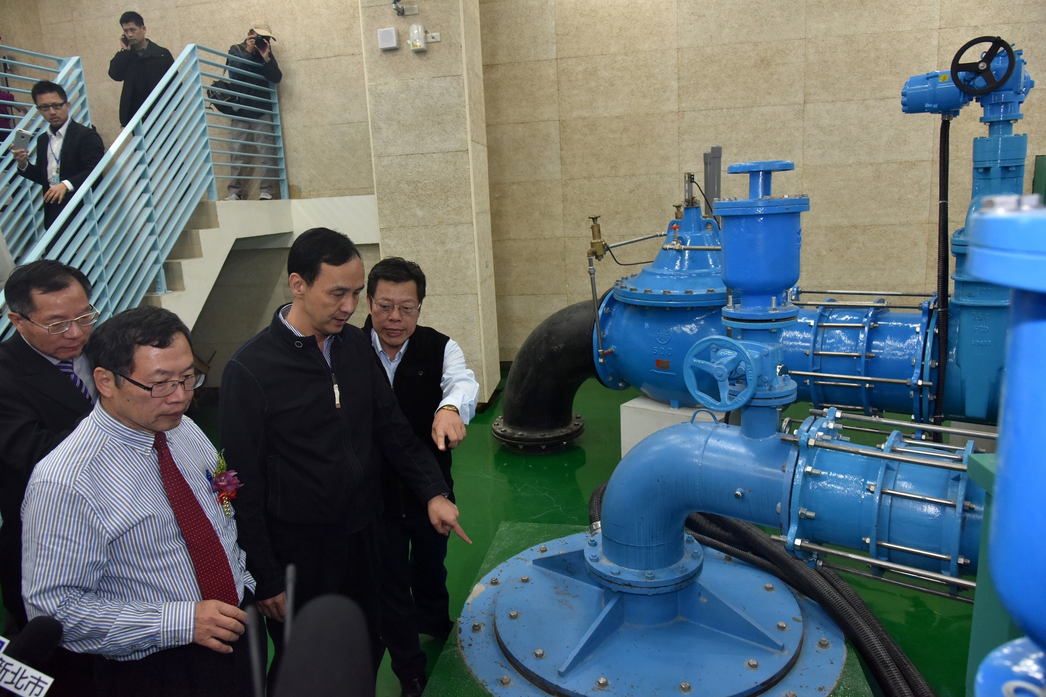 5萬噸配水池啟用解決易缺水之苦 市長:林口地區將是宜居好地方