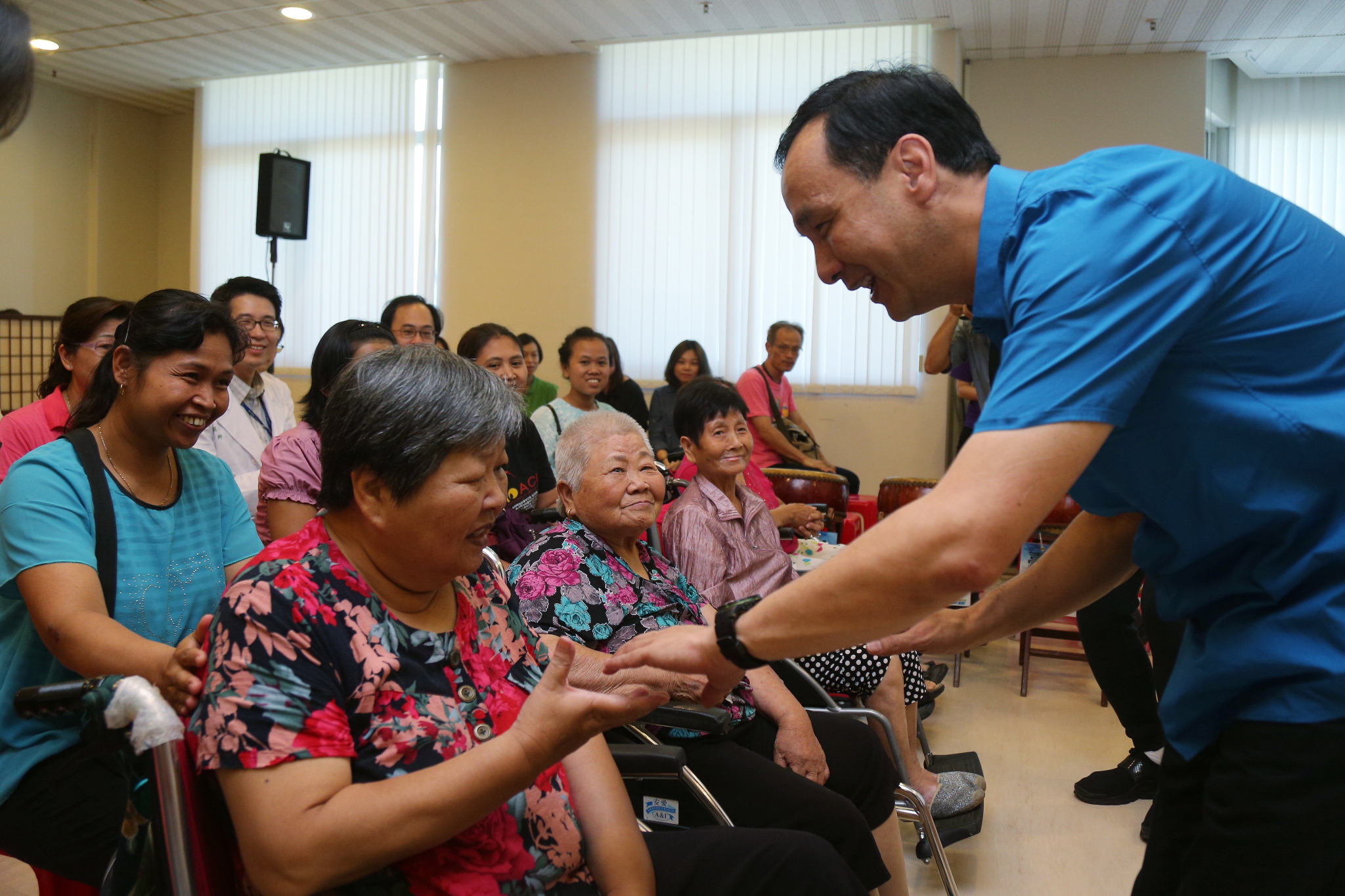新北市幅員遼闊，朱市長全力支持翻轉偏鄉長照，結合政府與民間資源提供更多元長照服務