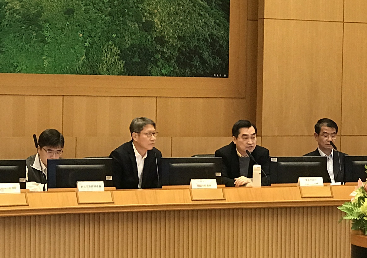 新北市葉副市長及臺北市鄧副市長交換意見