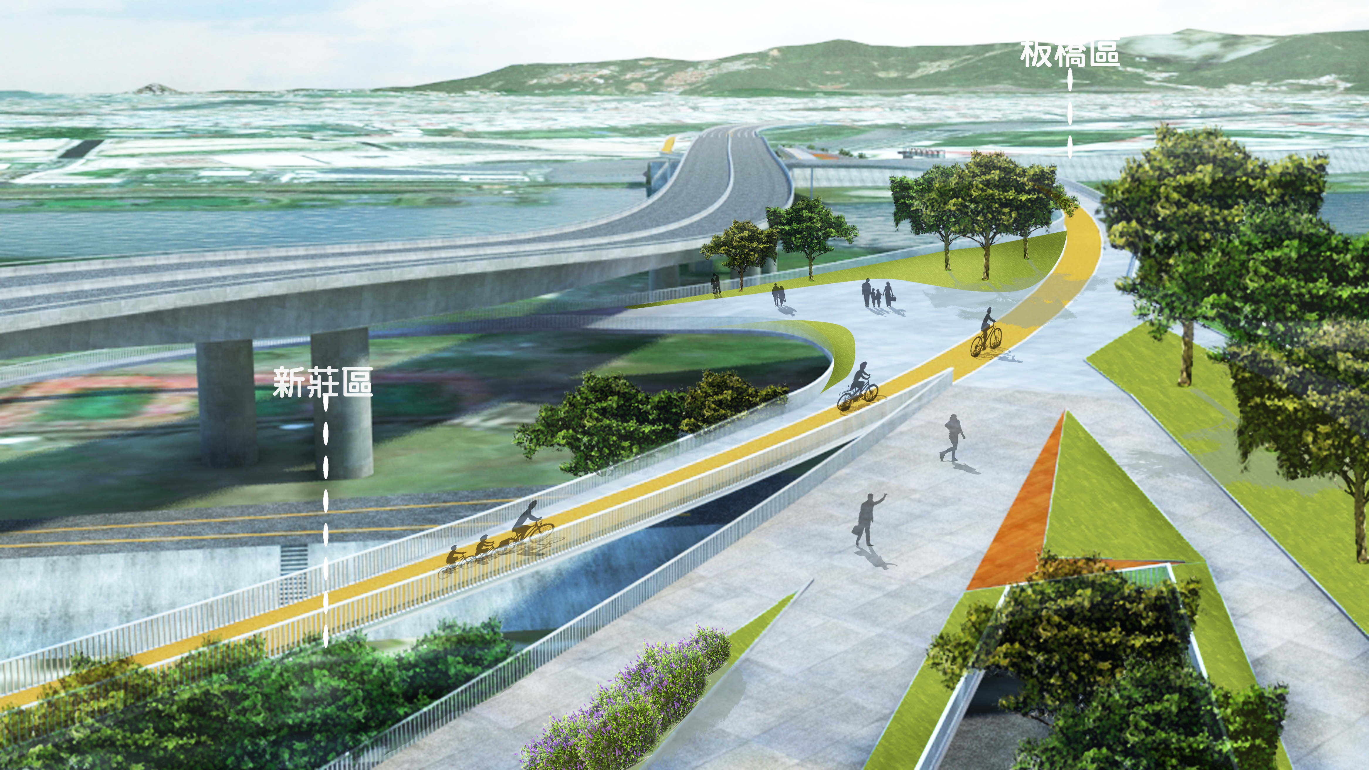 新北New SkyRider以專人專案工作室 為市民打造市區專屬自行車道