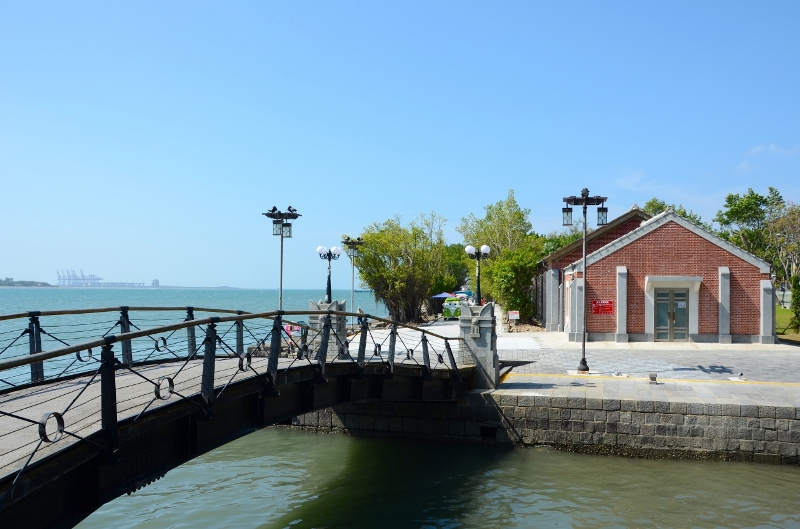淡水古蹟博物館今年新增海關碼頭B、C棟2處古蹟點，作為106年度申請展開放申請的場地。.jpg