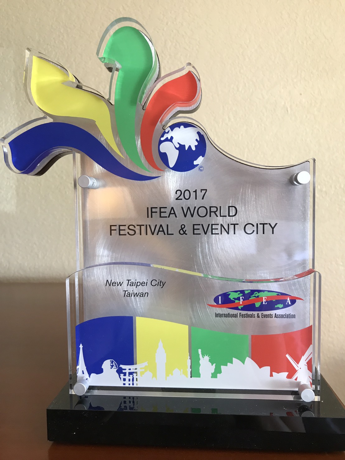 新北市獲美國權威節慶活動組織頒發「2017年全球節慶活動城市獎」