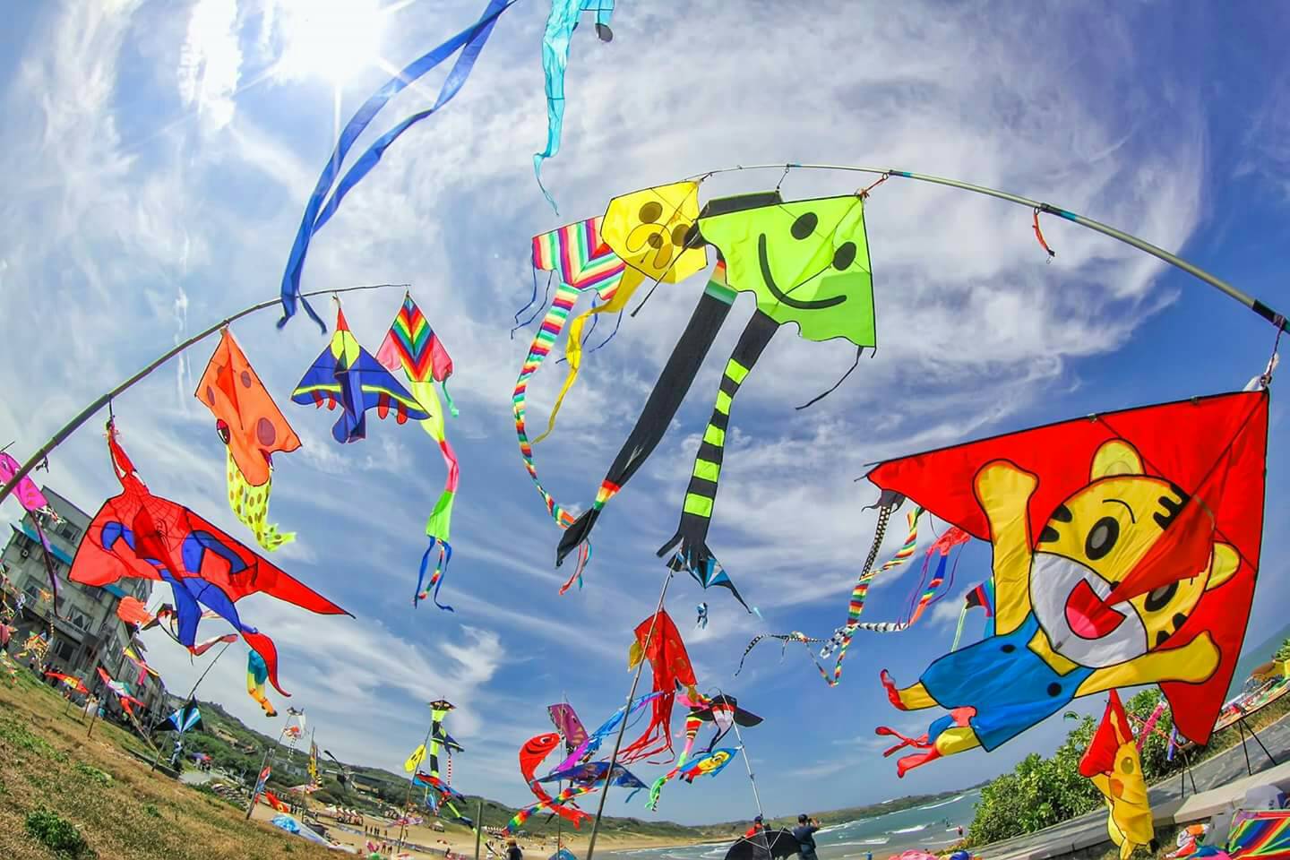 2017新北市北海岸國際風箏節，各式風箏齊飛揚_新北市文化局