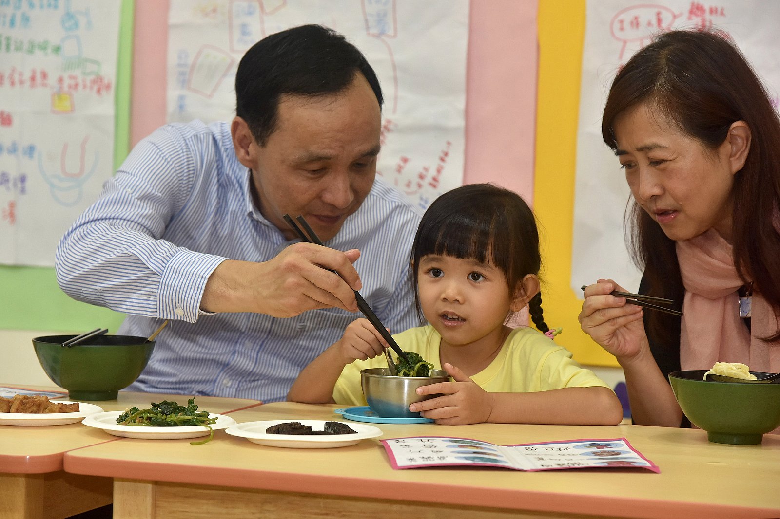 新北首創非營利幼兒園每日一道有機蔬菜，期許讓新北市的幼兒都能健康成長。