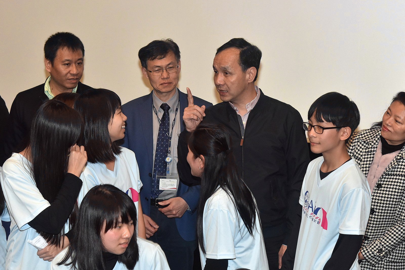 朱立倫市長希望新住民之子，未來都可以成為台灣與世界各國的重要橋梁。