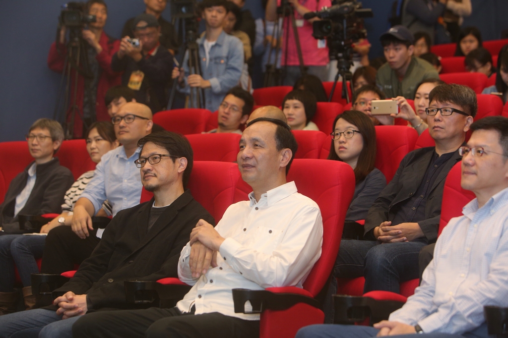 朱市長出席2017新北市國際華人紀錄片月開幕以行動支持紀錄片