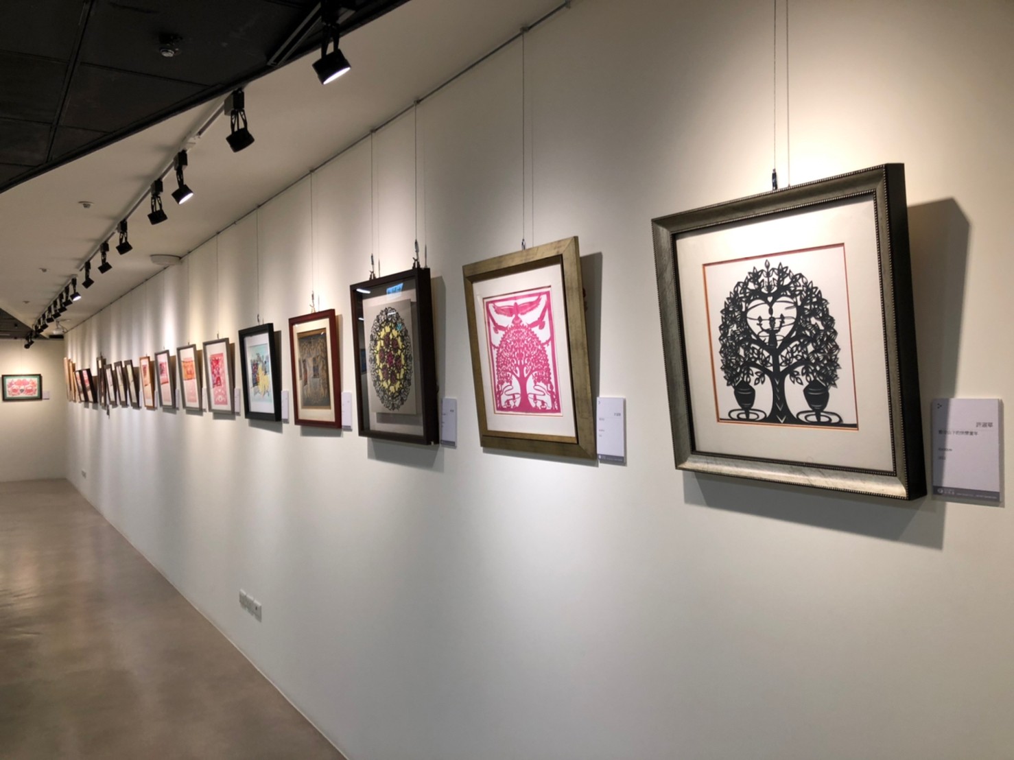 新北市藝術教育深耕協會會員剪紙作品