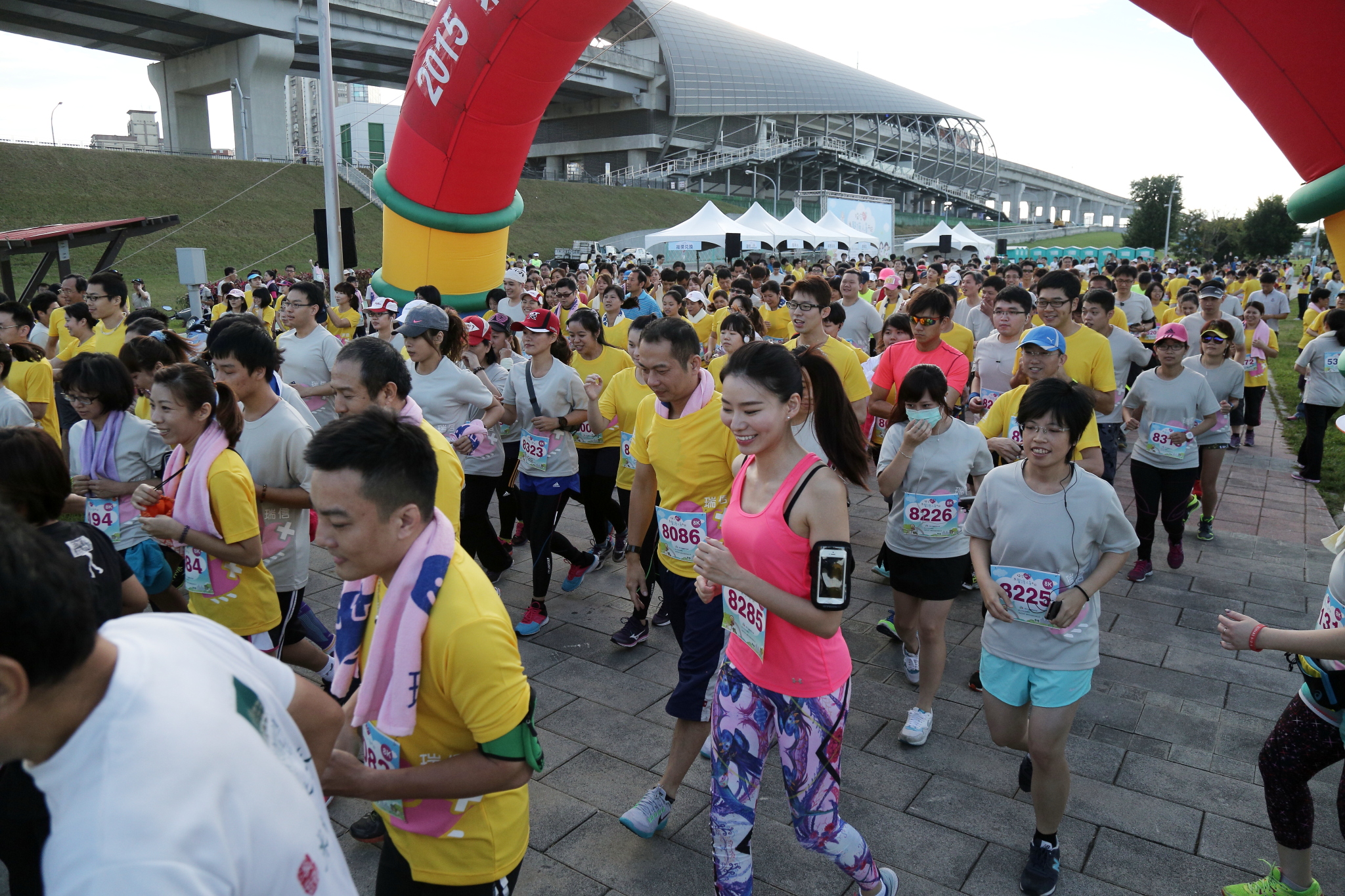支持醫護人員公益路跑　侯友宜：喚起民眾關注台灣醫療