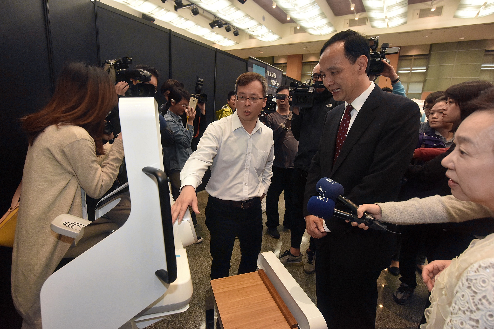 新北智慧城市產業聯盟成立  朱立倫：積極拓展國際商機..
