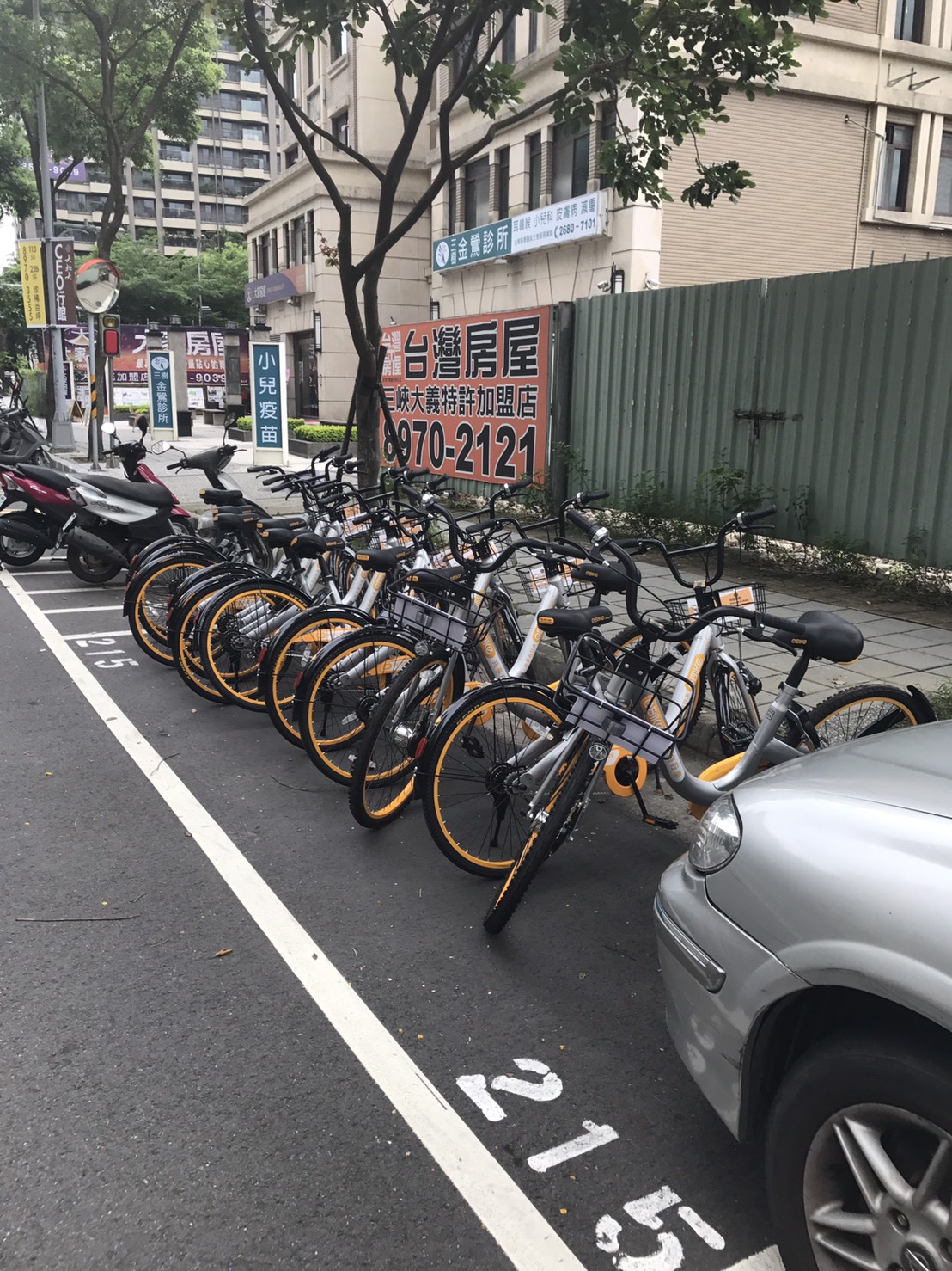 Obike佔用車格3
