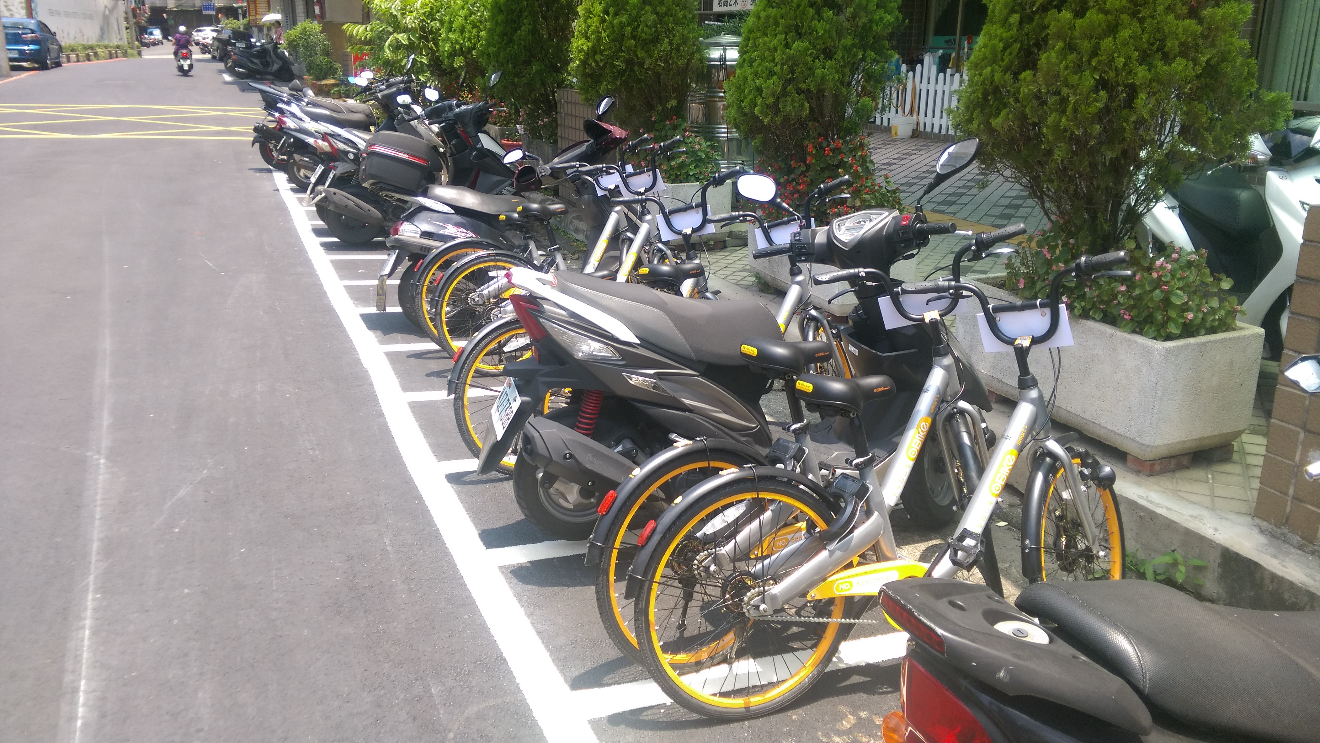 Obike佔用車格4