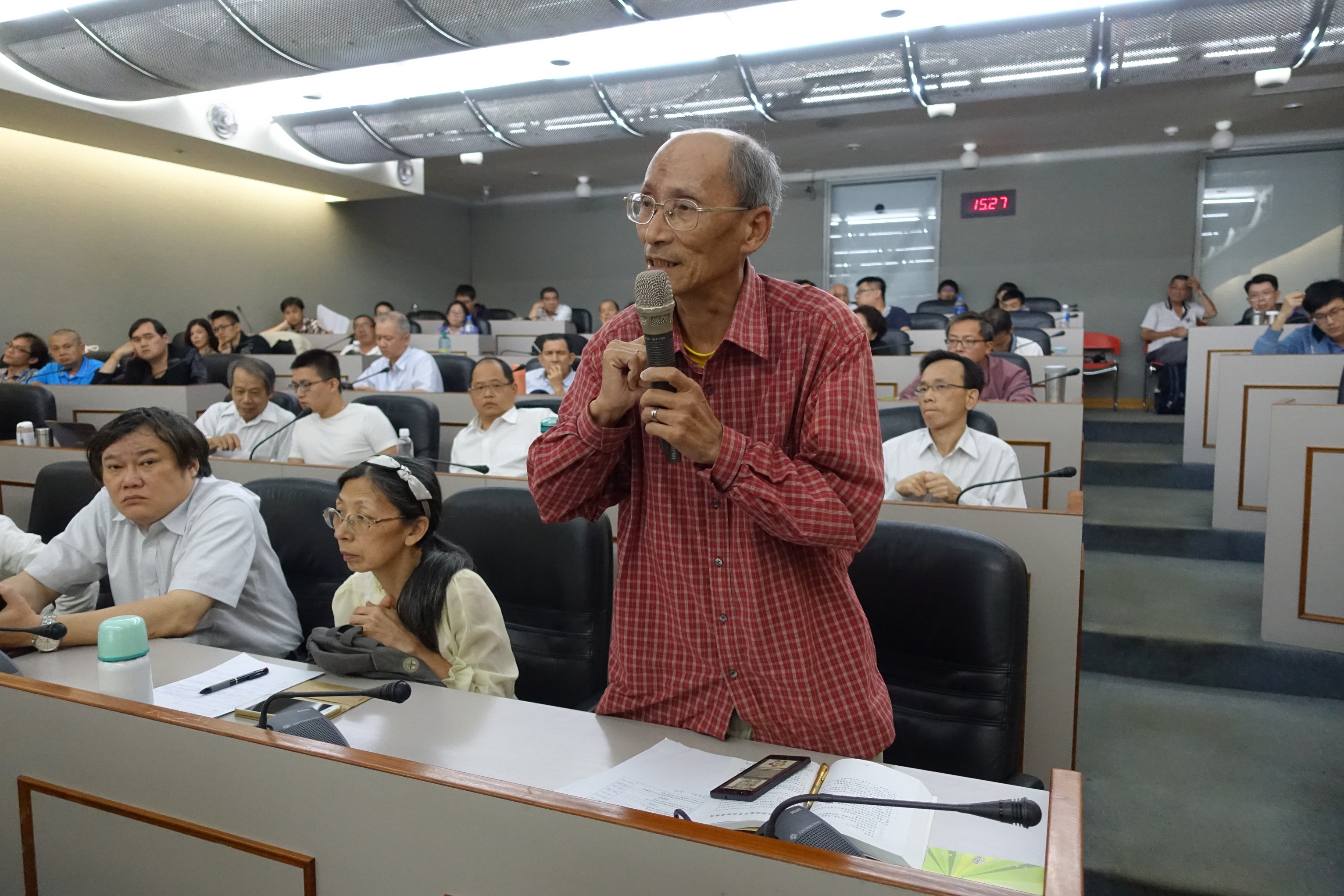 上課民眾提問熱烈