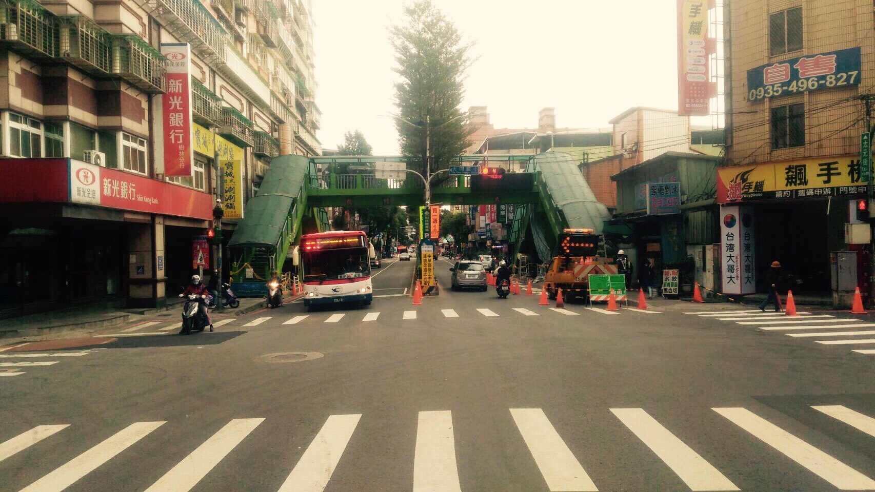 大同陸橋拆除前