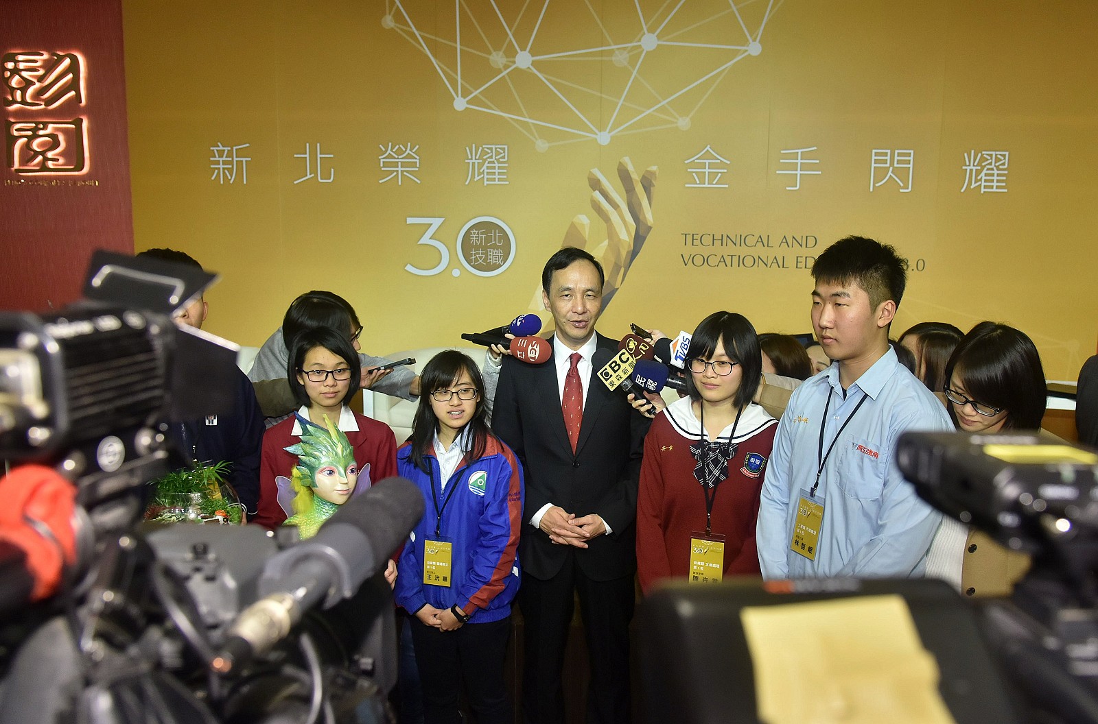 全國高級中等學校學生技藝競賽獲獎學生受訪