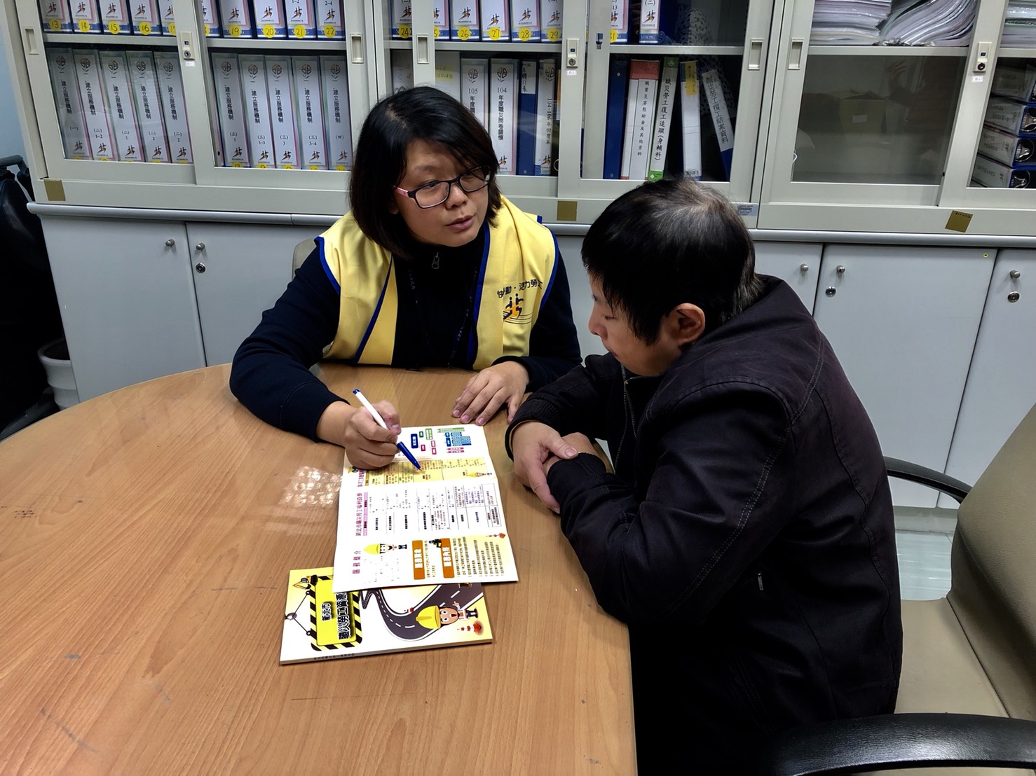 個管員服務個案示意圖