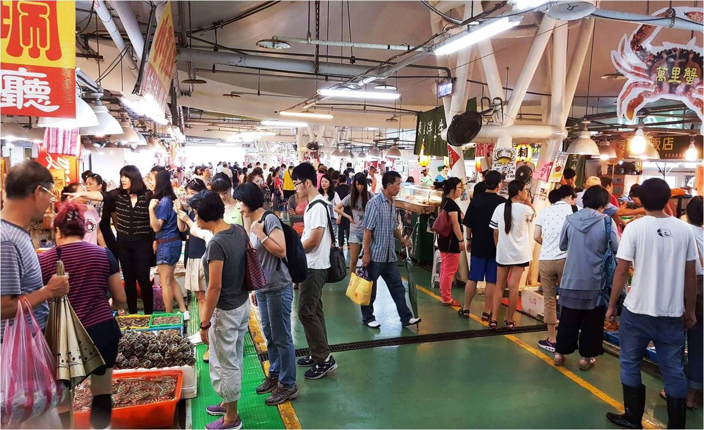 魚市人潮
