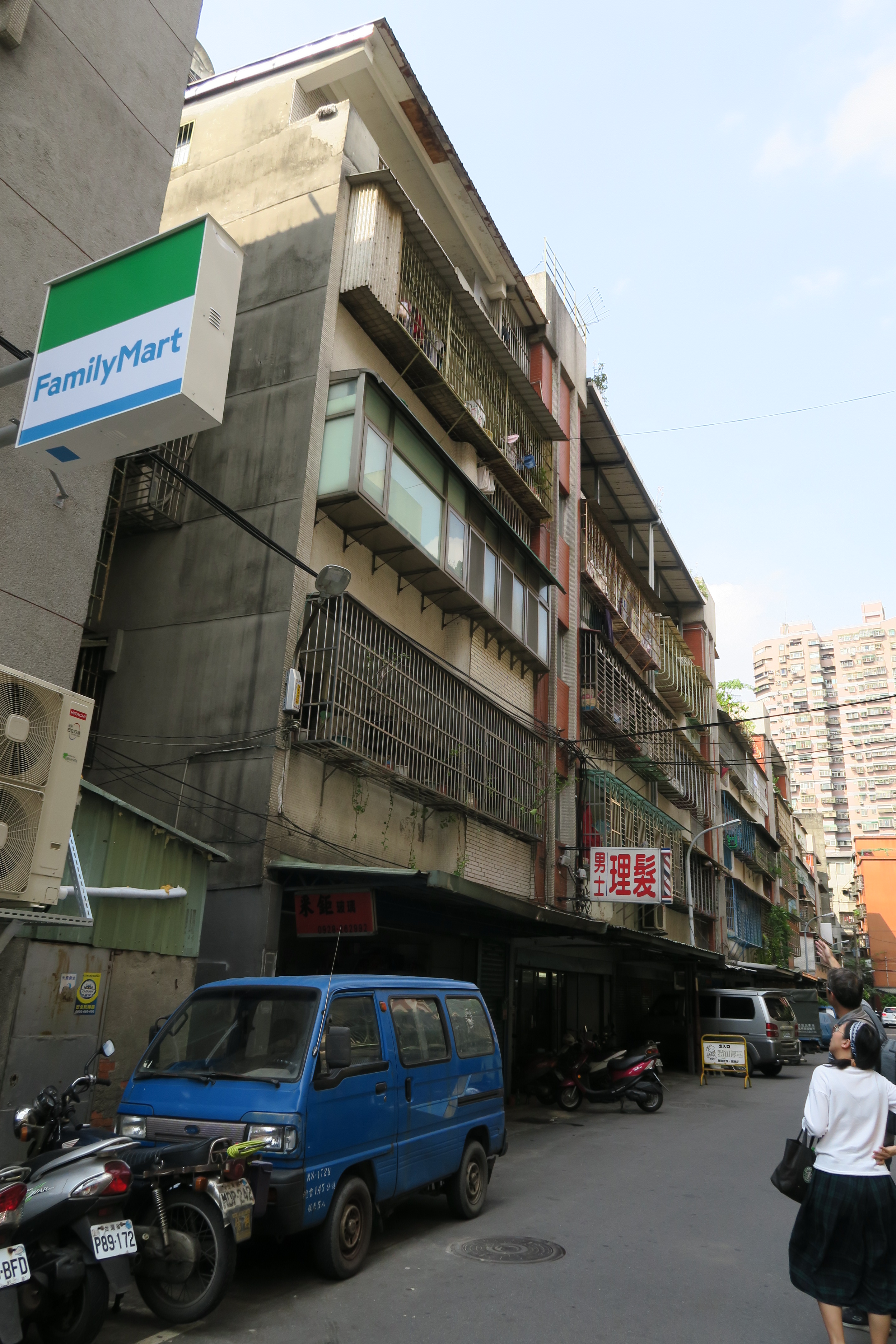 板橋幸福段重建前