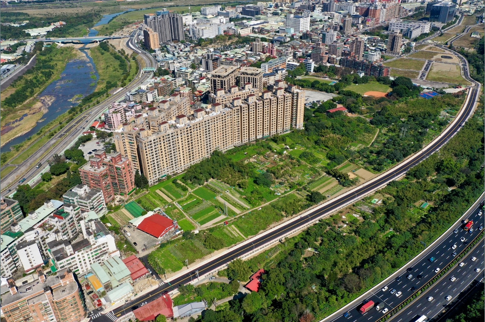 土城頂埔6號道路(福田路)空拍(一)
