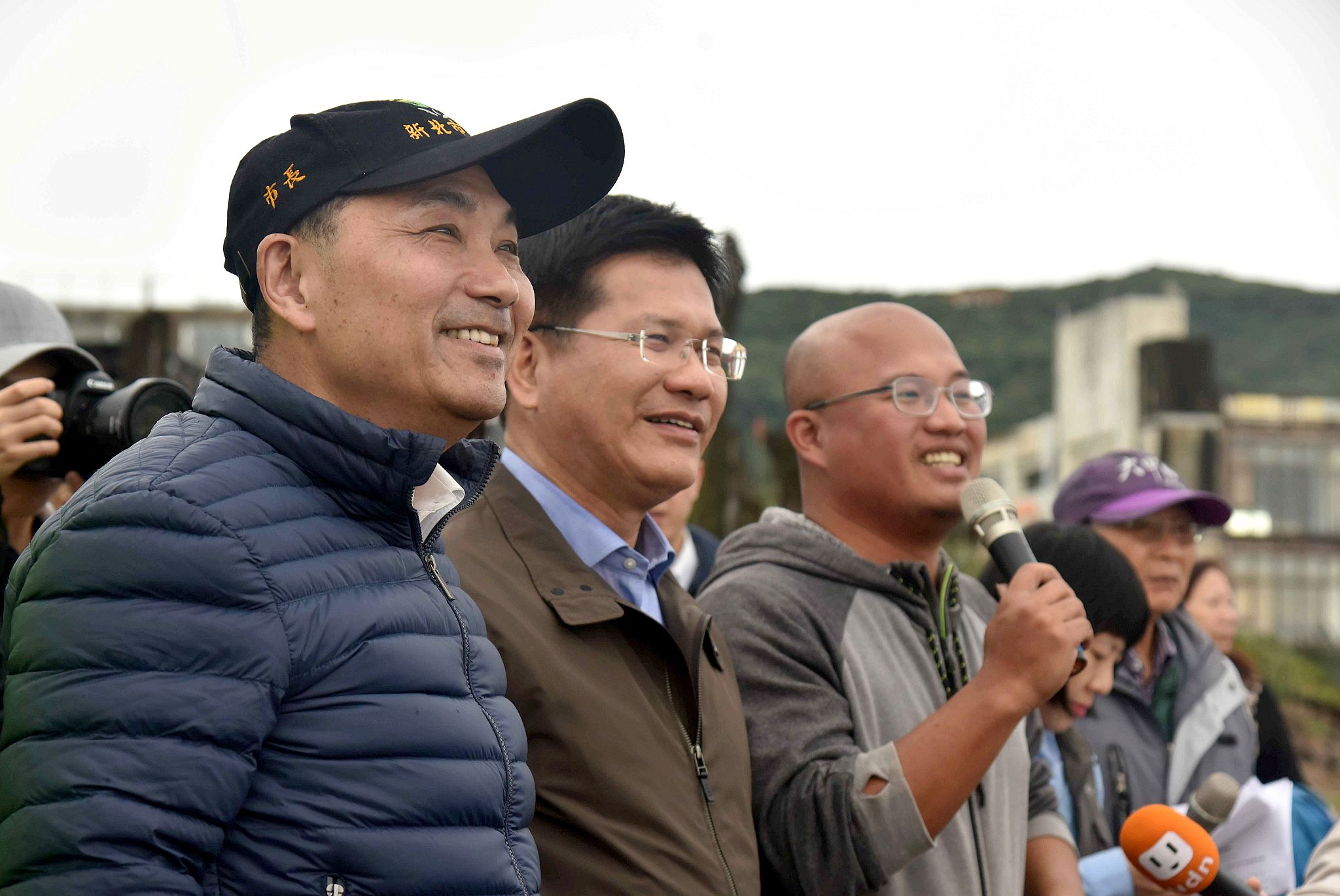 侯市長與交通部共同視察金山中角沙珠灣及參訪水湳洞