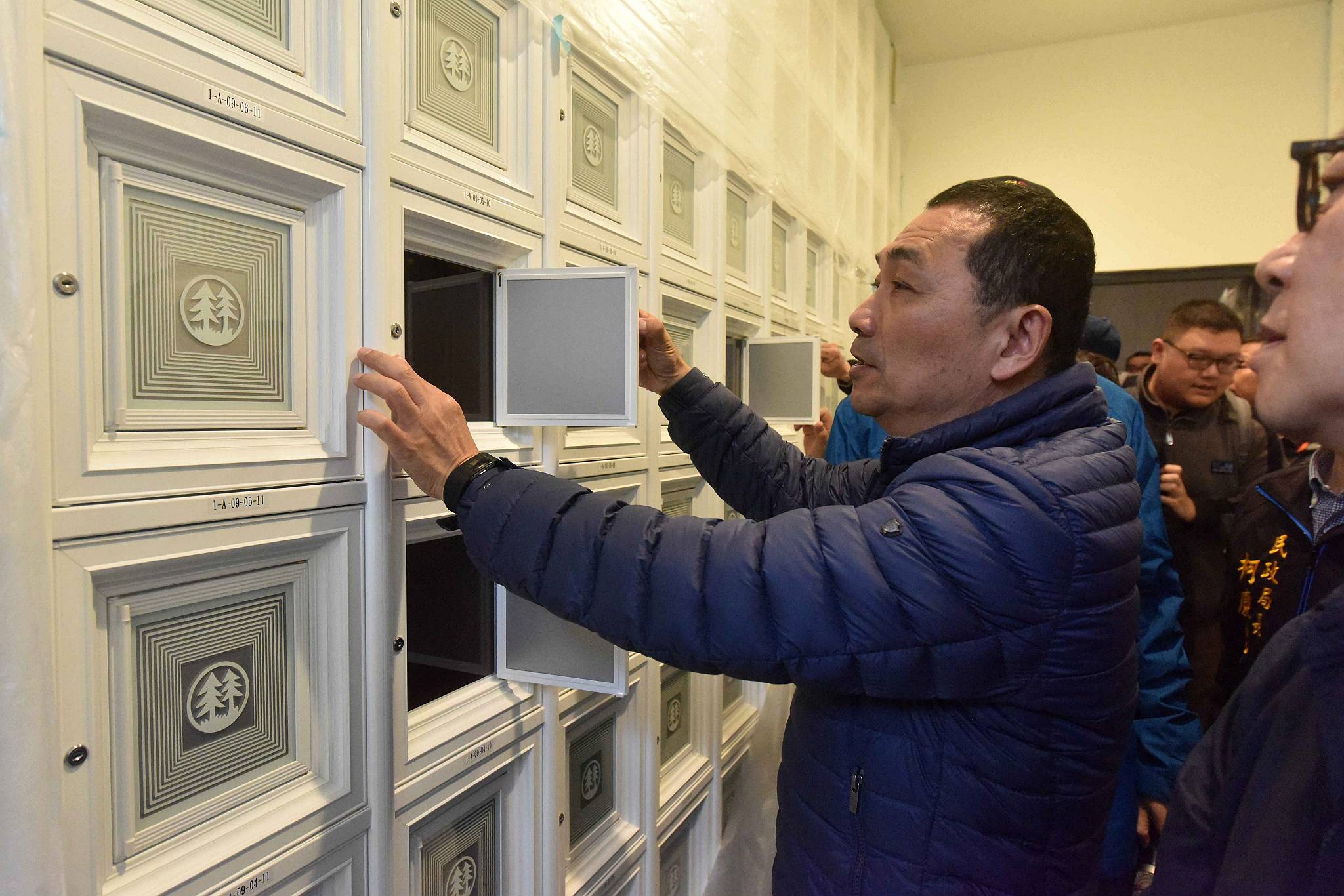侯友宜市長視察樹林生命紀念館