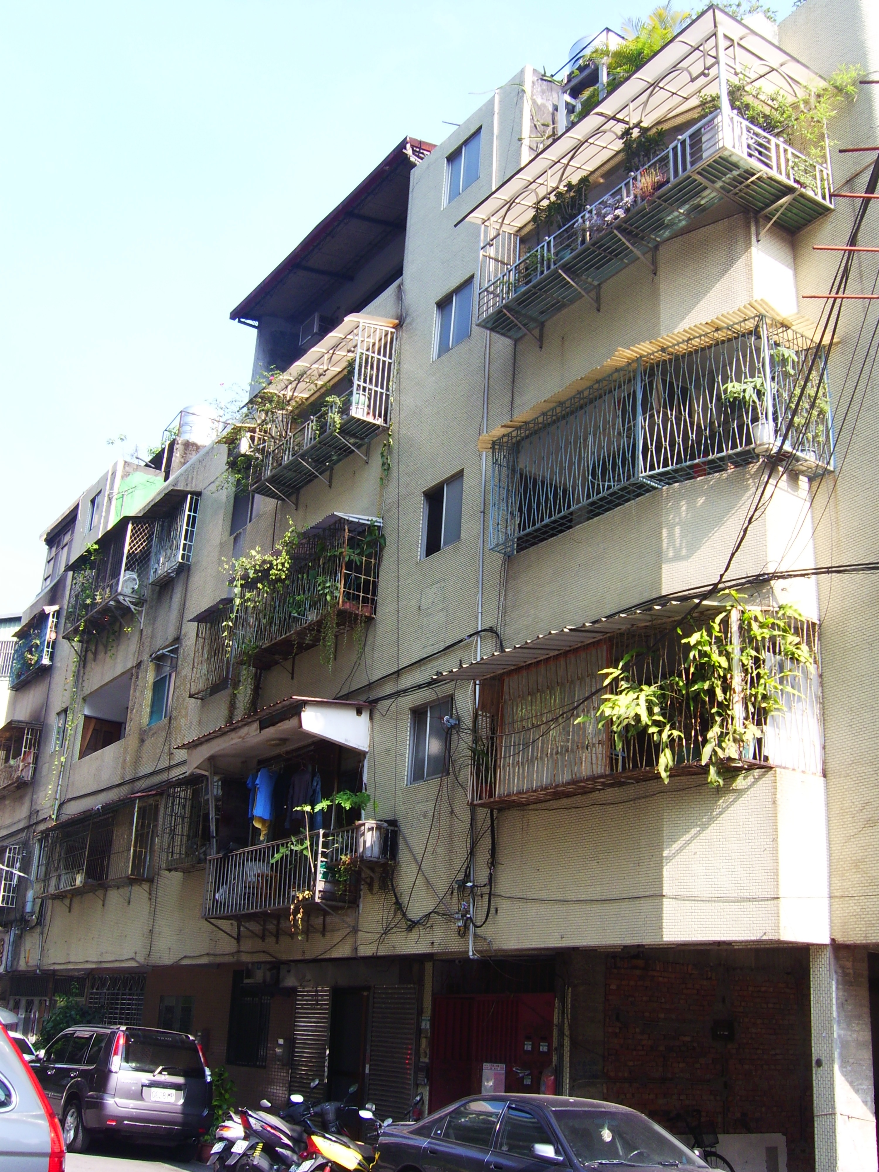 新店區民權段重建前房屋現況