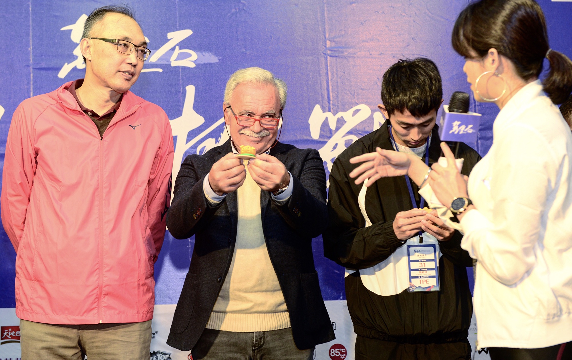 國際田總觀察員體驗柿子小豬捏麵人