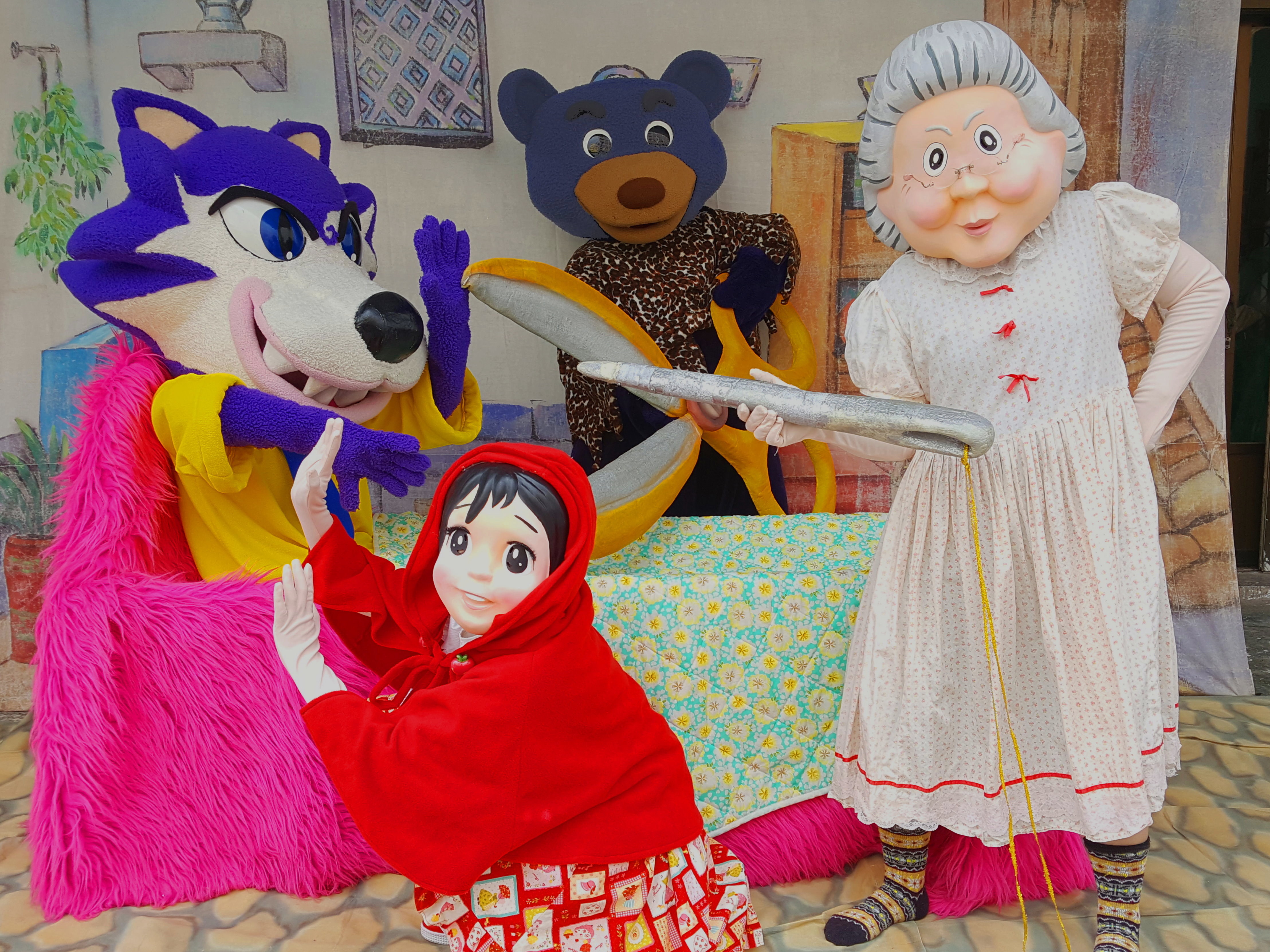 作好戲、演好戲，小青蛙劇團演出新小紅帽人偶劇