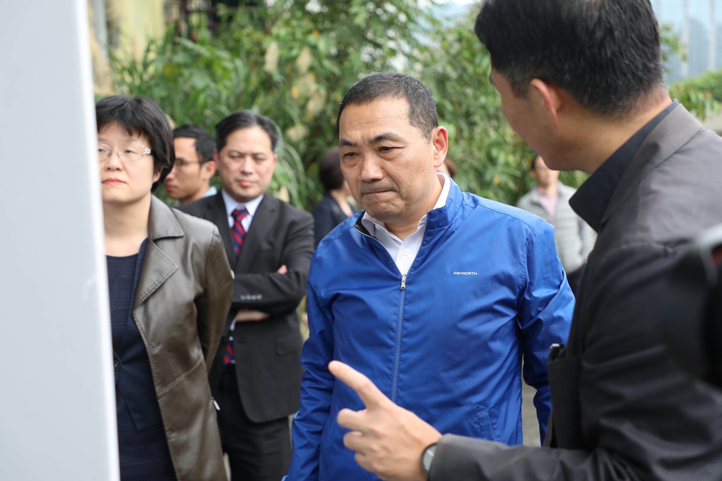侯市長視察土城工業區廠商燿華電子，針對工業區立體化聽取意見與需求