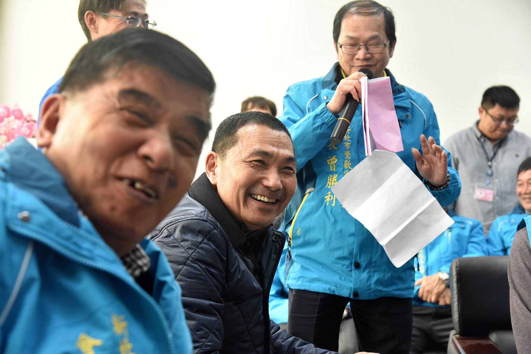 視察鶯歌區行政大樓及里長座談