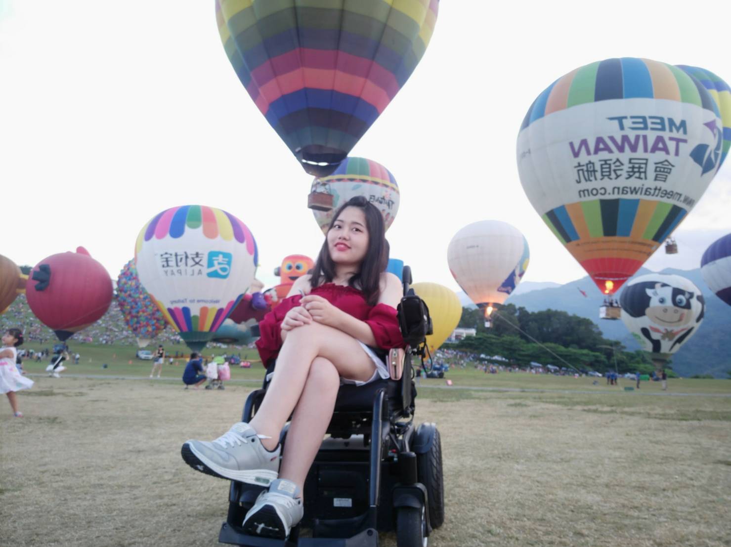 林宜萱勇於挑戰夢想