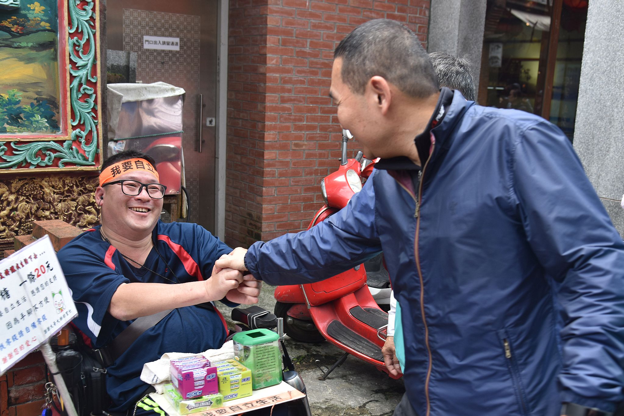 侯市長允諾任內定會完成舊分駐所閒置空間的活化改造，帶動深坑的觀光發展及活絡在地商圈