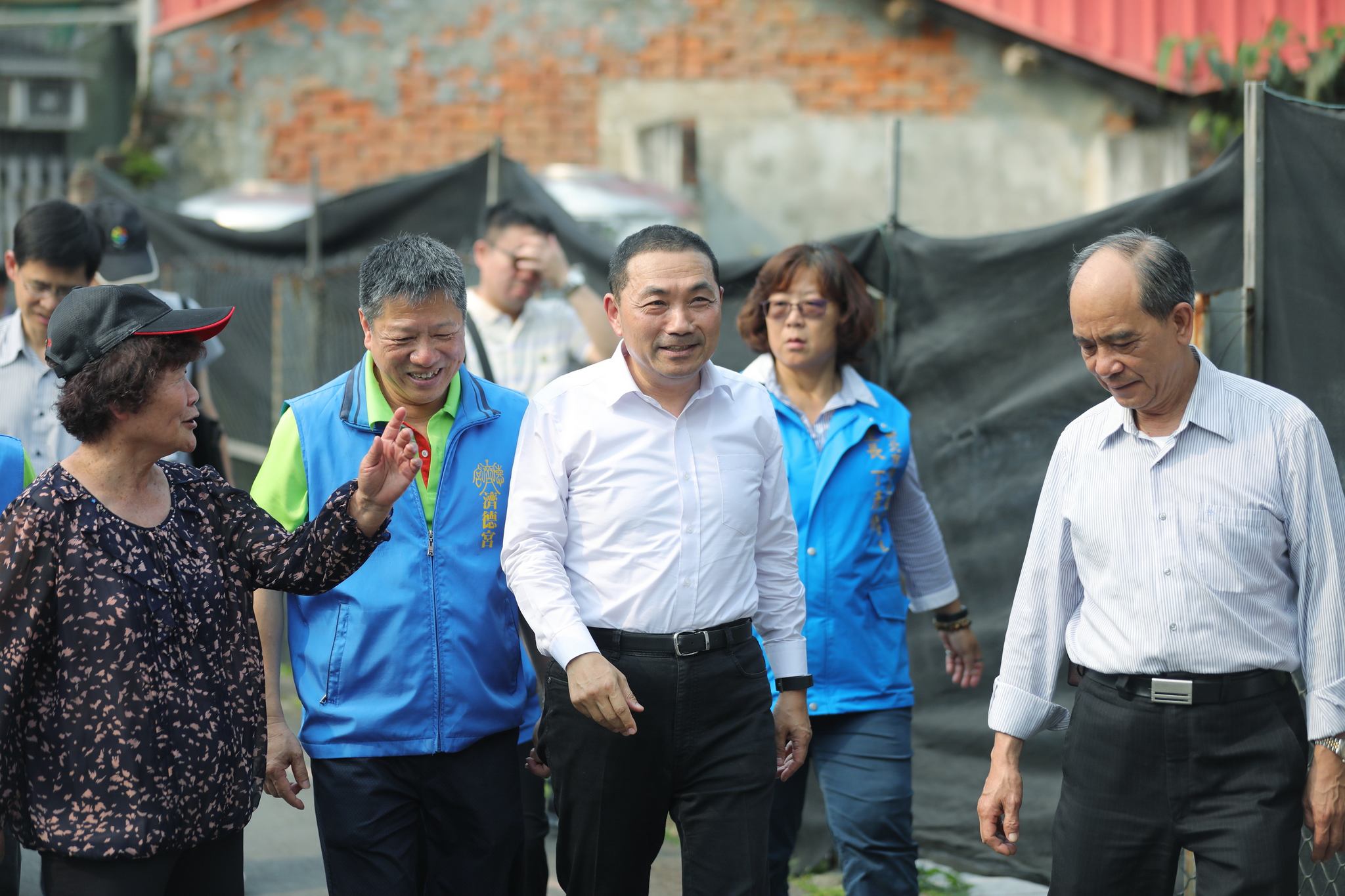 侯市長走訪汐止地區，了解在地居民需求