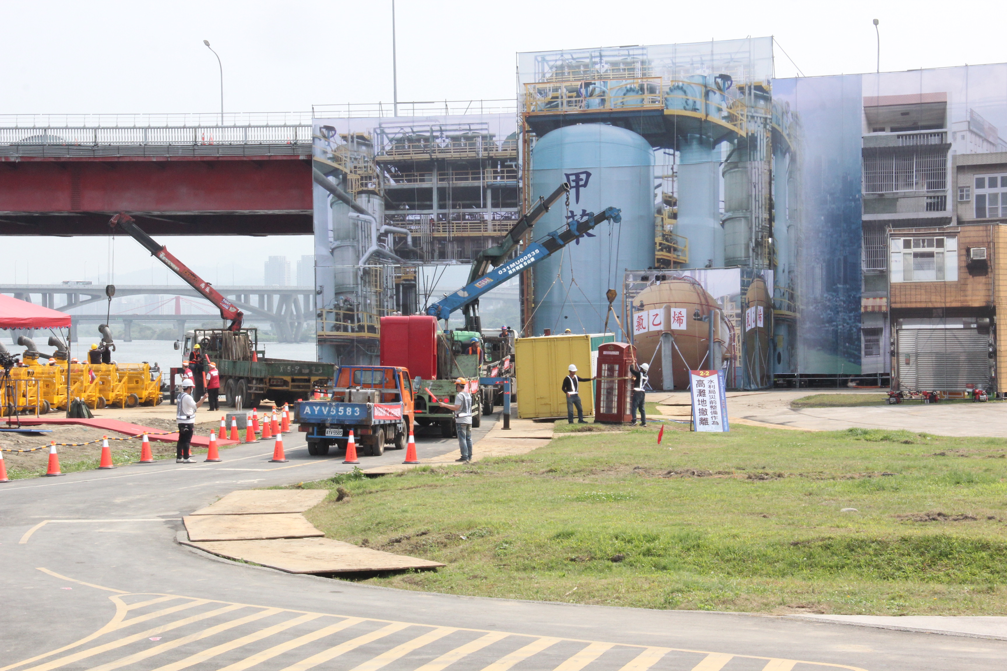 108年民安5號演/沙灘地撤離演練