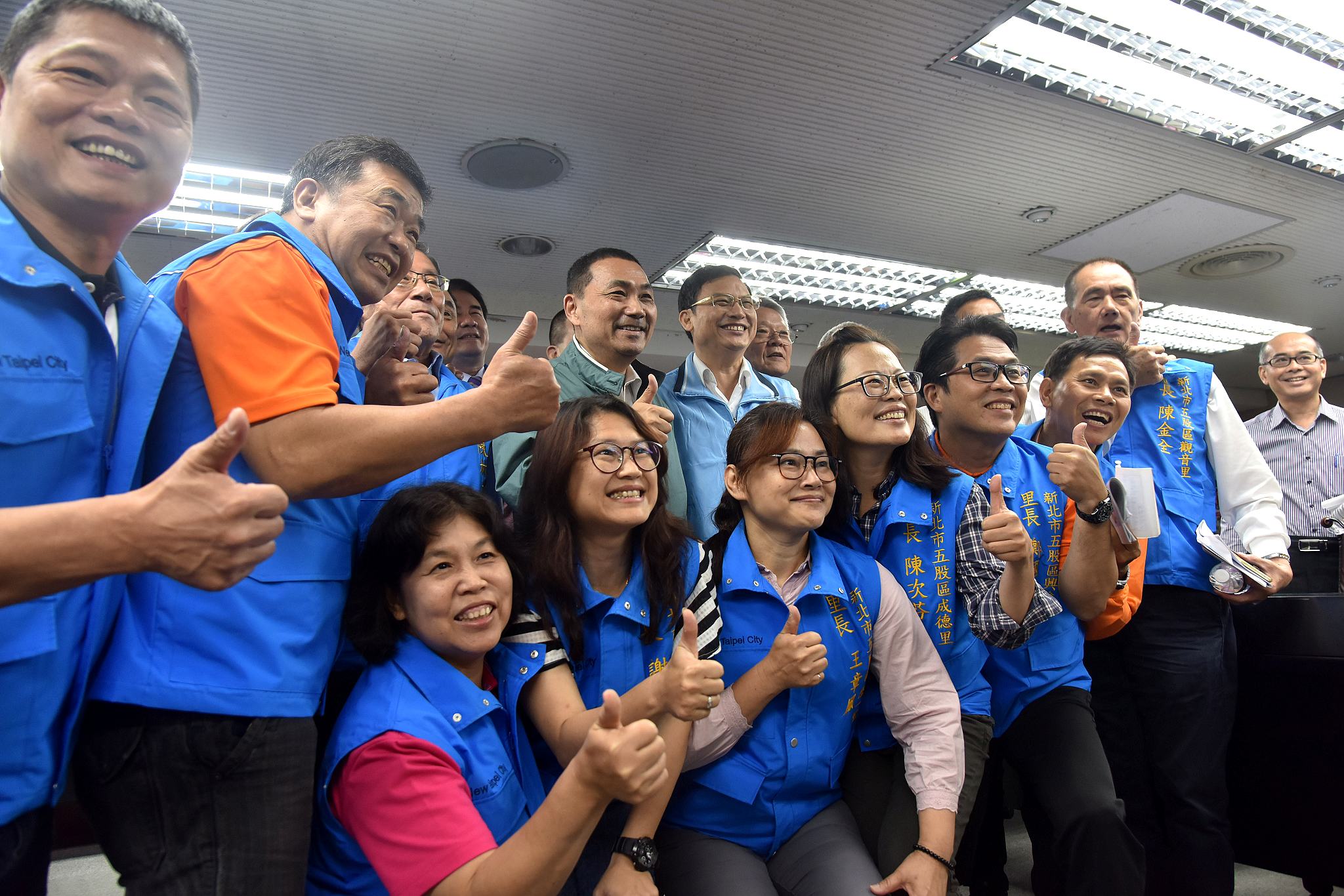 拼市政要靠市府、公所與里長一起努力