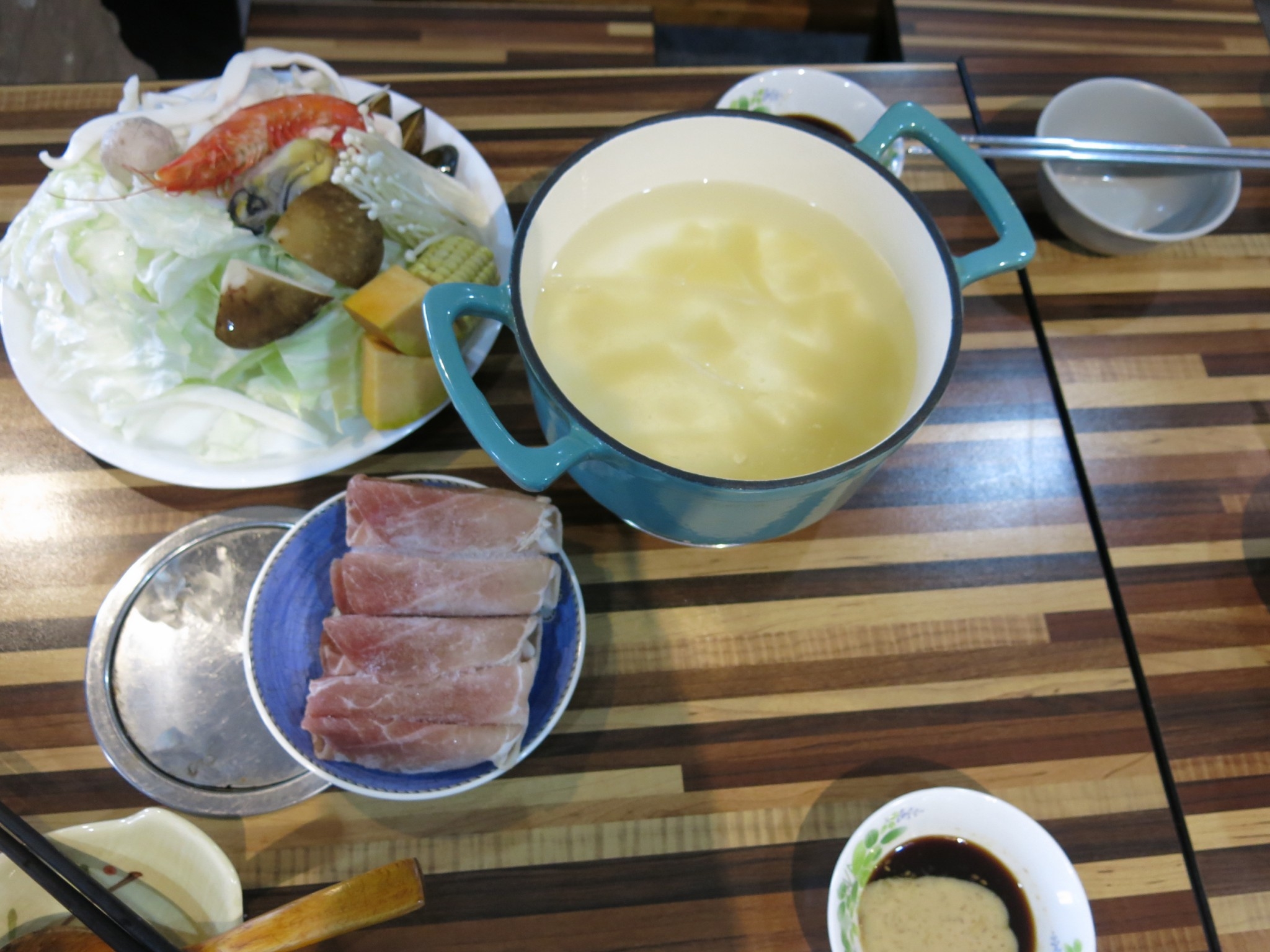 卯澳驛站特色料理-石花凍火鍋