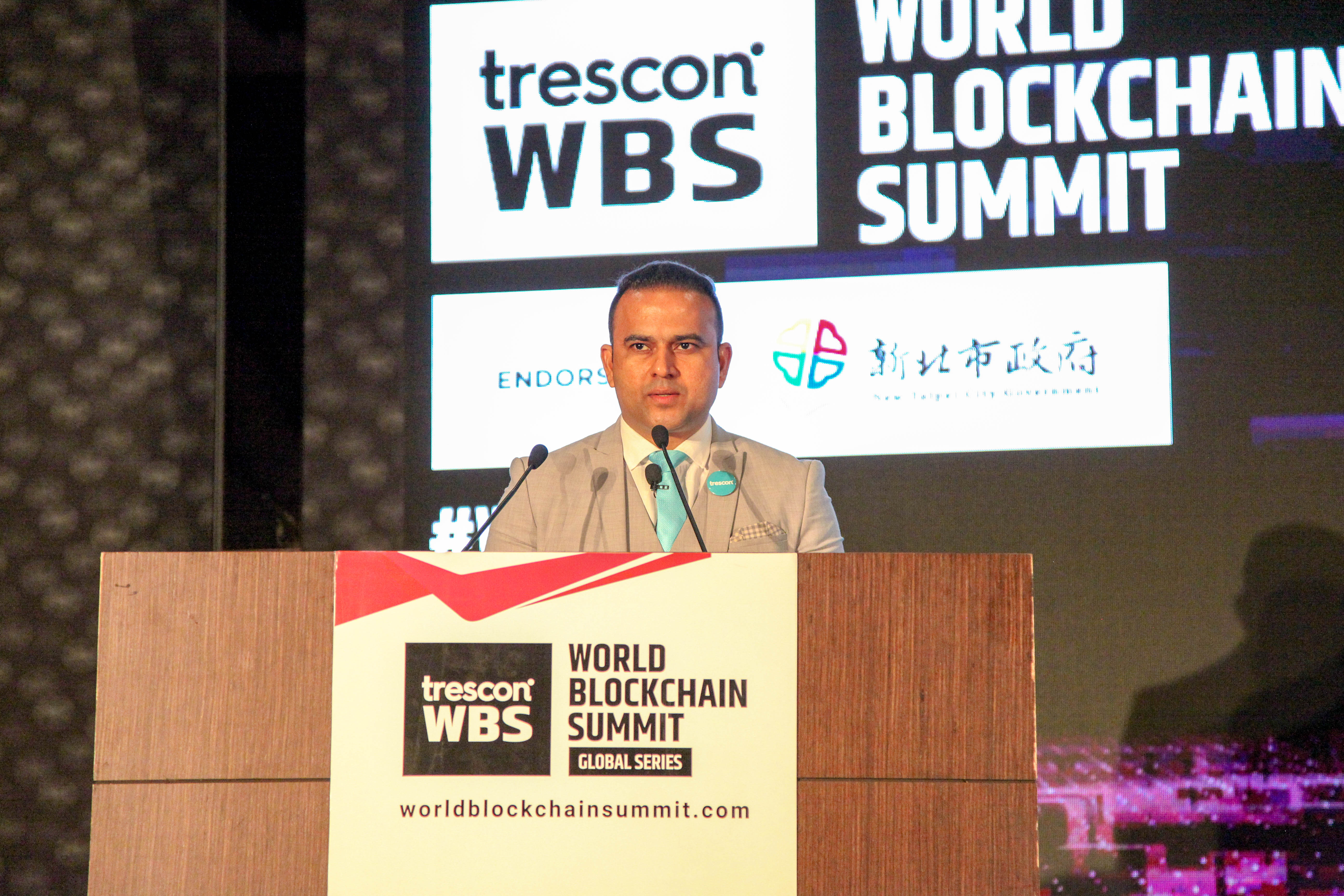 Trescon執行長Mr. Mohammed Saleem致詞