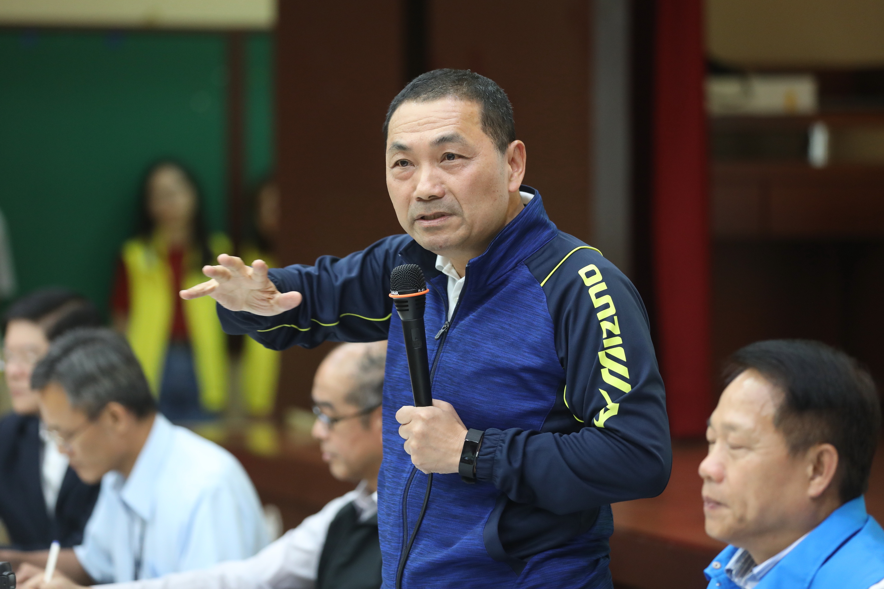 侯市長勤走基層面對面與里長溝通