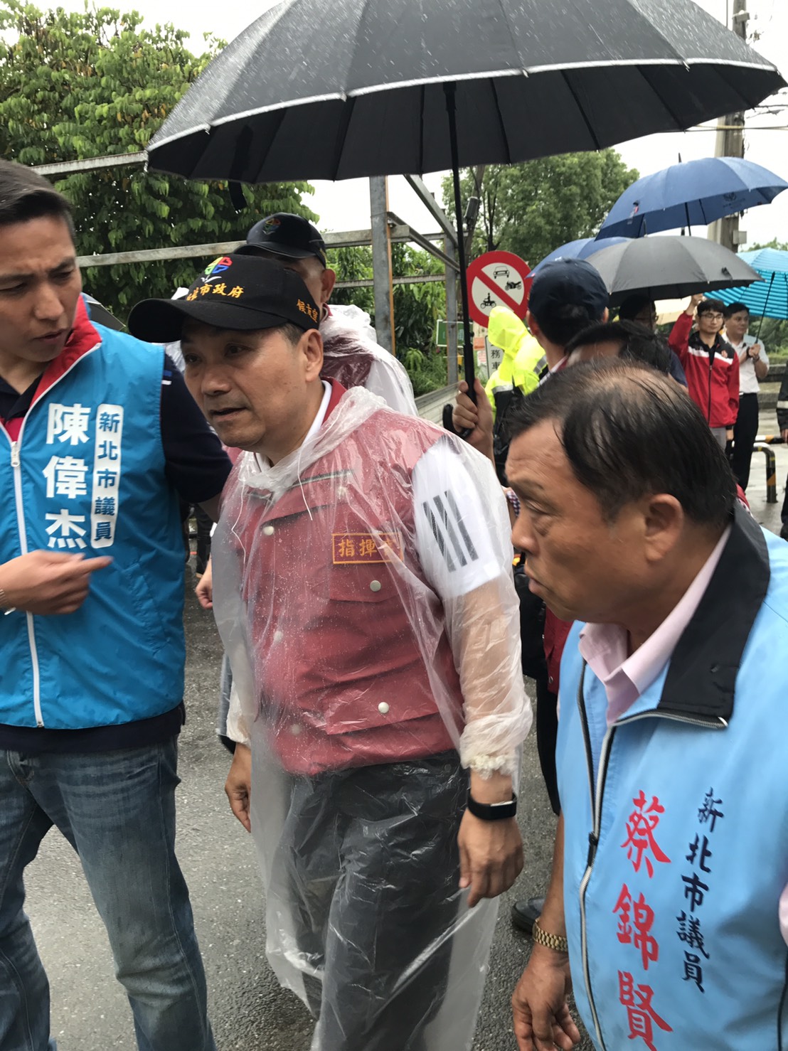 市長巡視災區