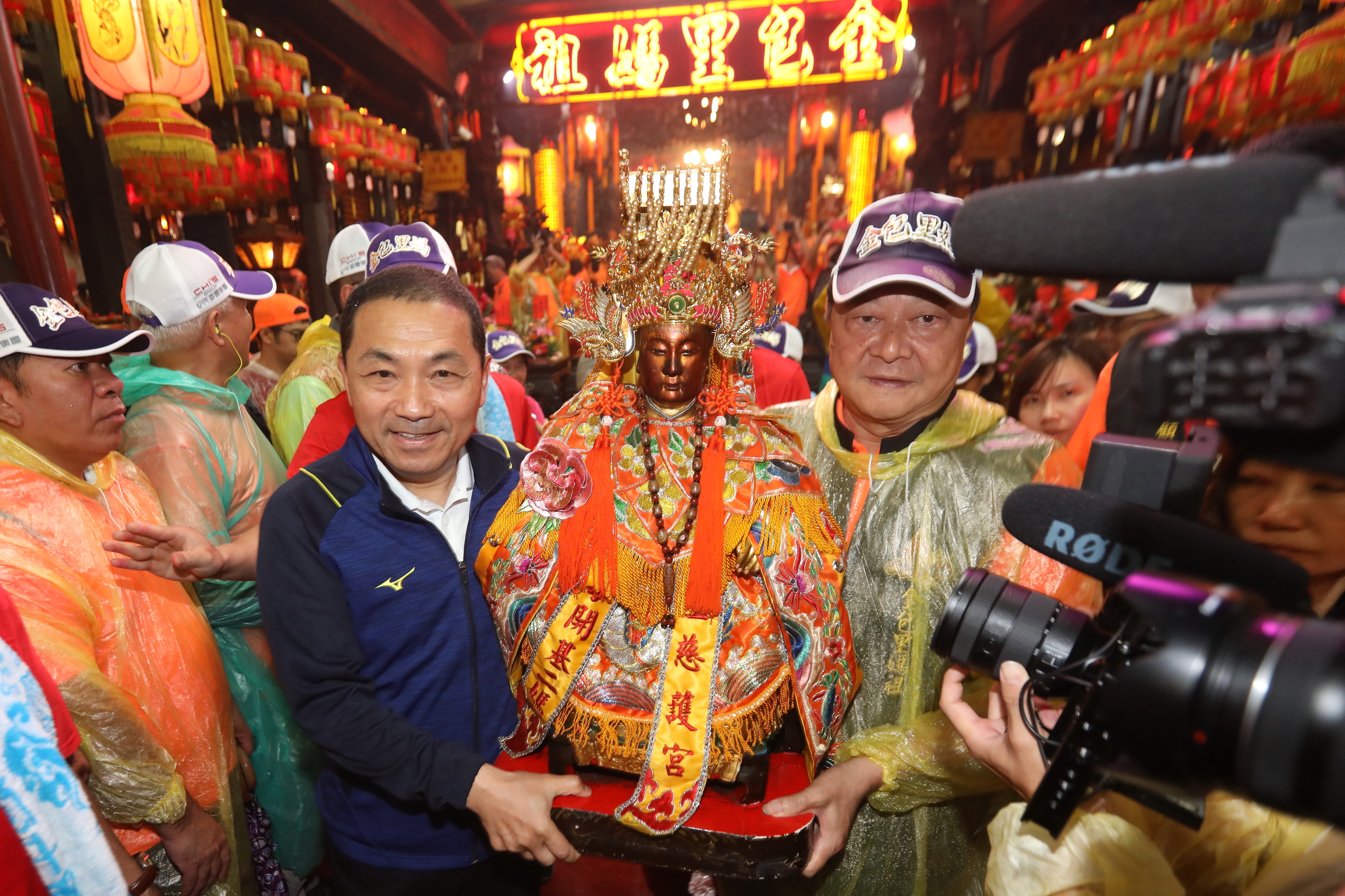 2019北海岸傳奇媽祖文化祭-金包里二媽回娘家海岸行腳，侯市長恭請媽祖上鑾轎