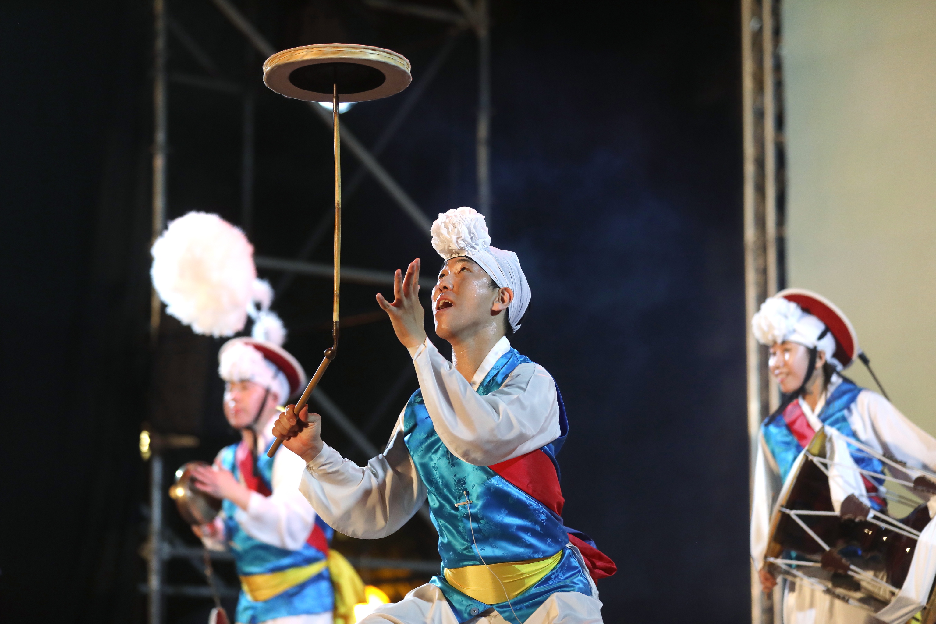 2019新北市國際鼓藝節邀請來自各國擊鼓團體演出。