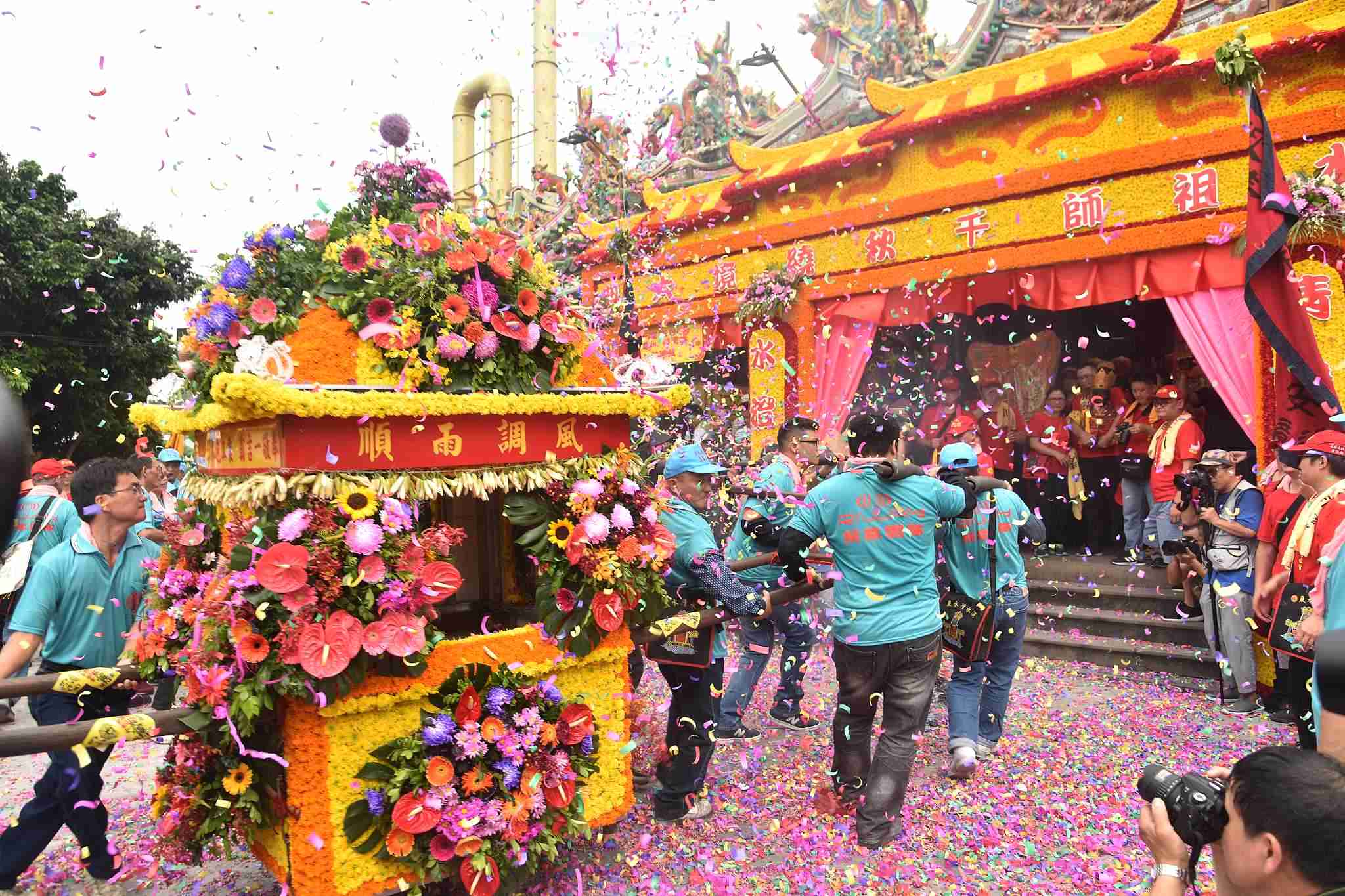清水祖師繞境活動列入新北市「無形文化資產」，更是當地的年度盛事
