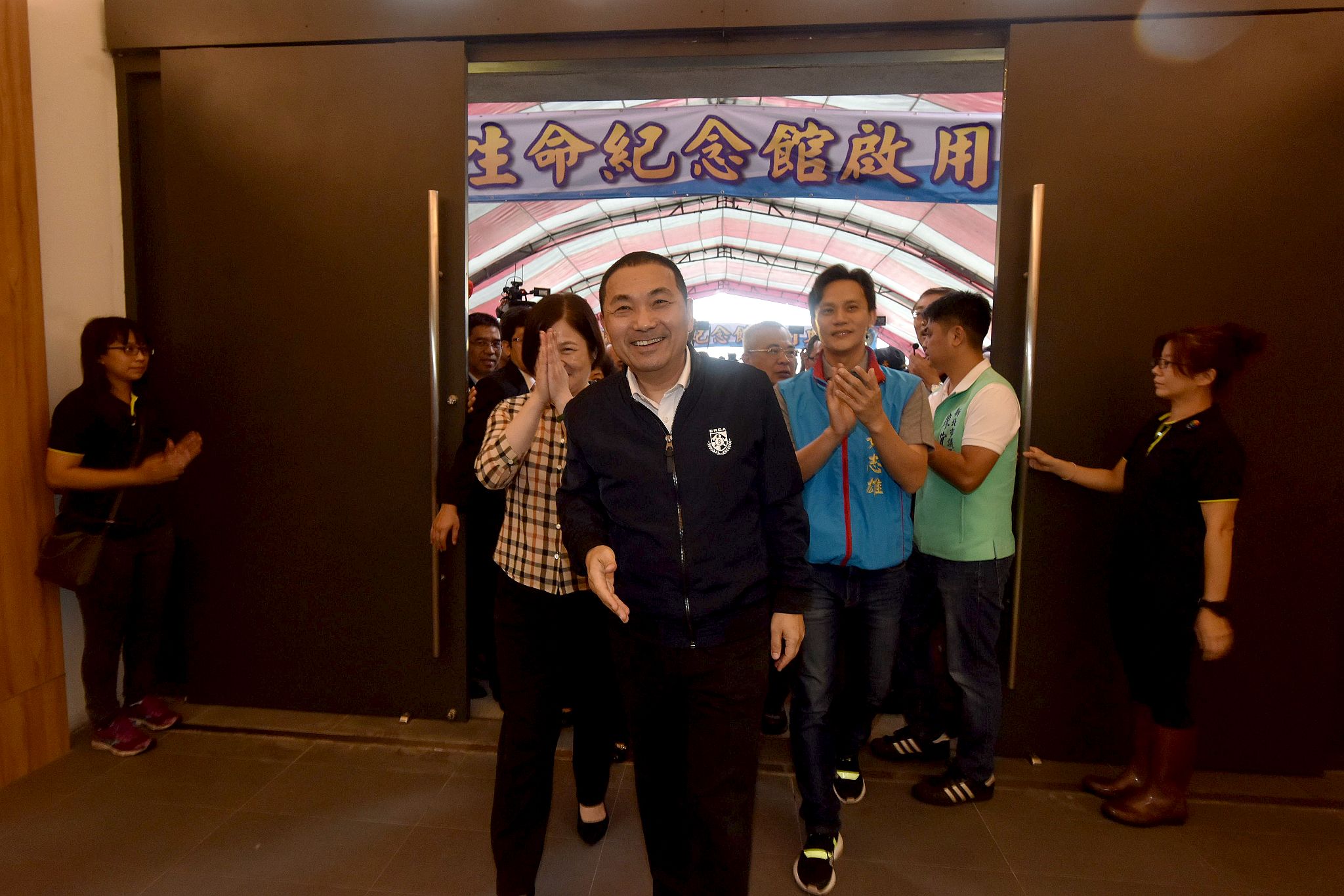 樹林生命紀念館明啟用已逾3000人造訪 侯友宜：提供良好追思環境