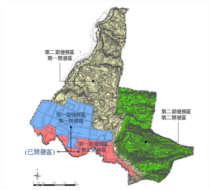 淡海新市鎮第一與第二期發展區