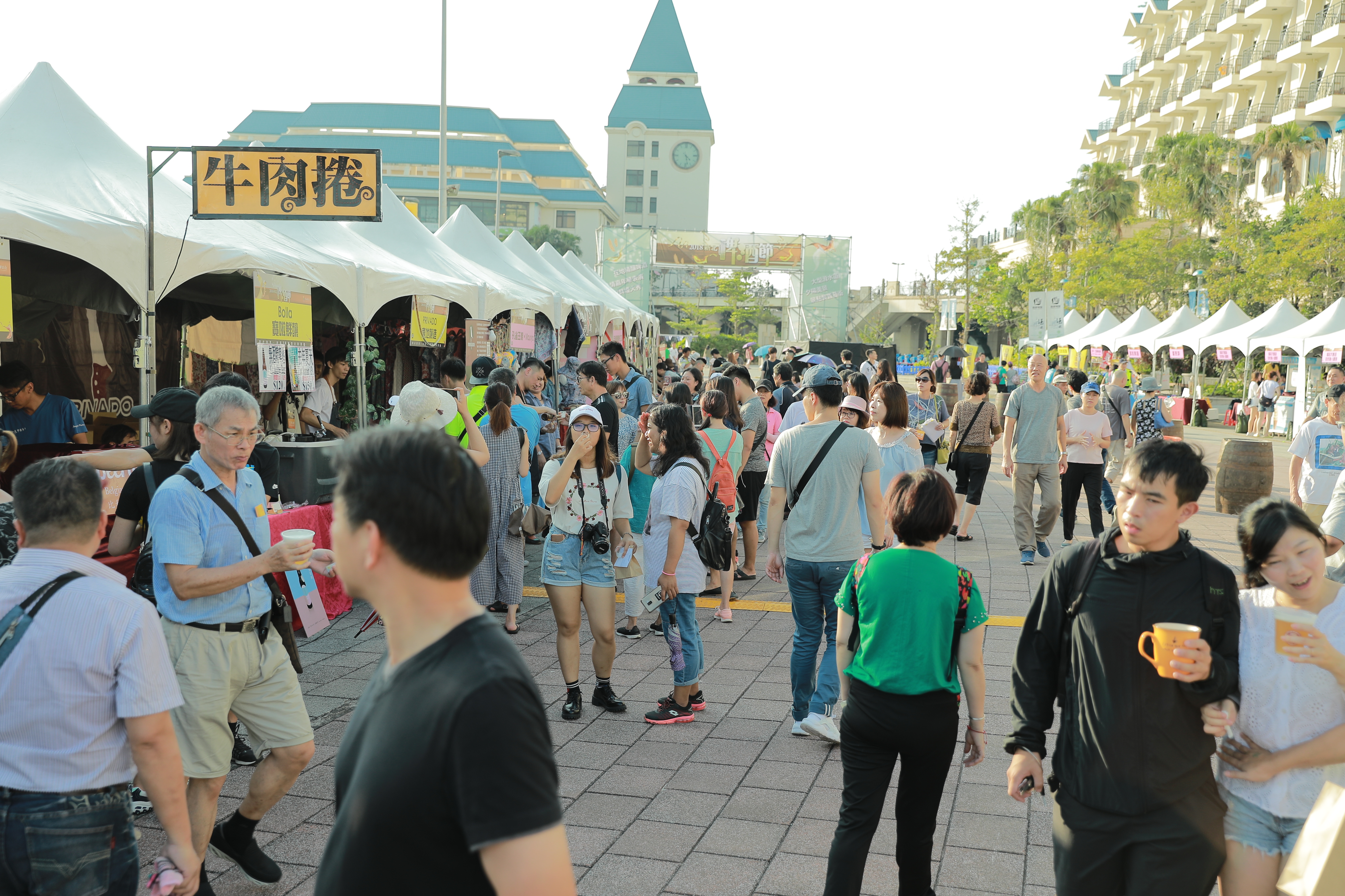 2019新北市特產嘉年華精選超過40家異國美食、文創商品等攤商(圖為市集示意圖)