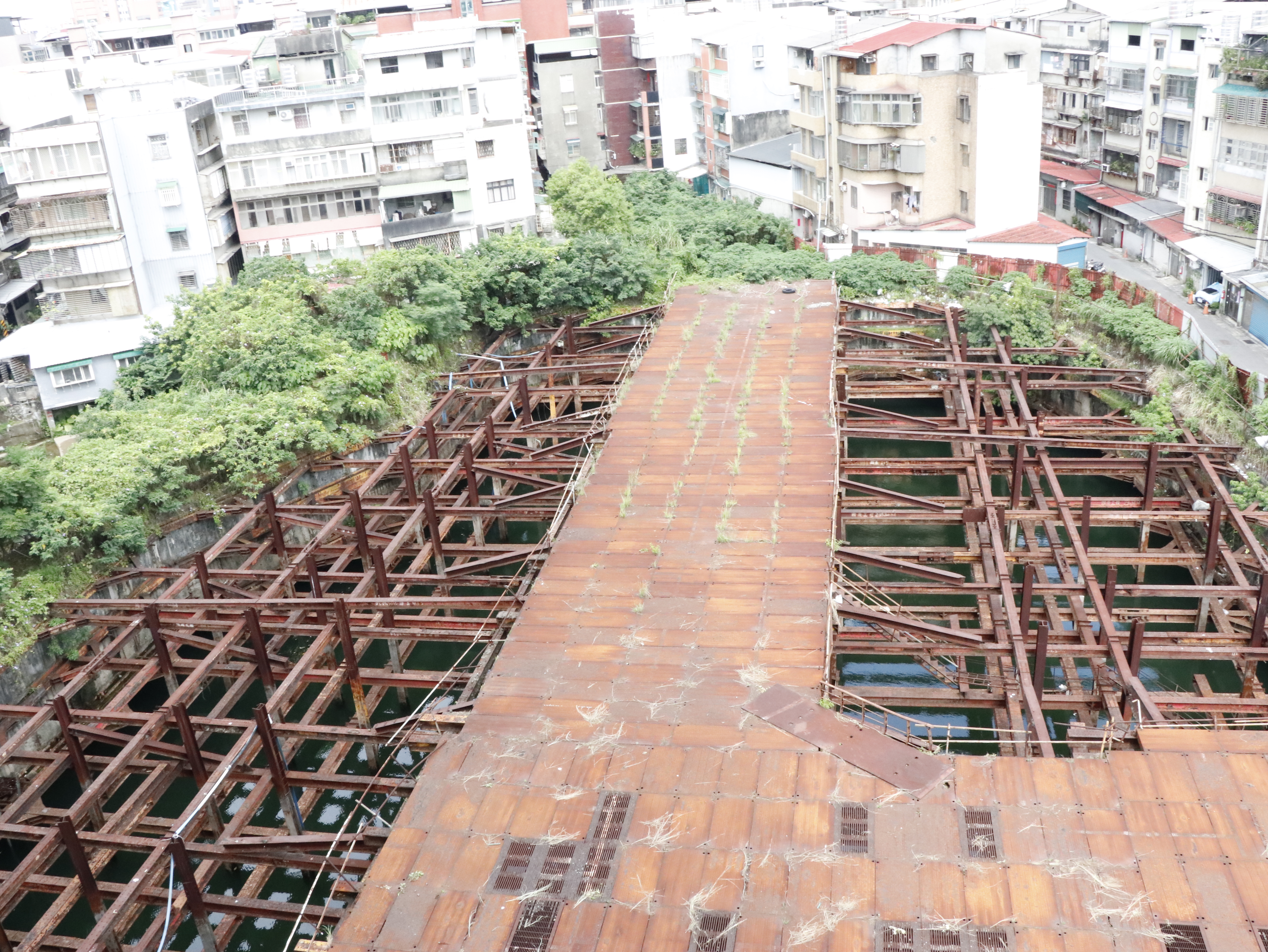 藍天市場廢棄工地9月啟動回填作業