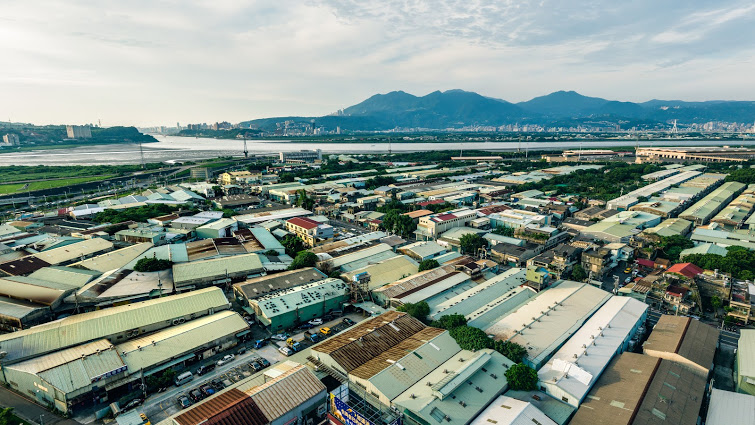 蘆洲都市計畫南北側農業區空拍圖