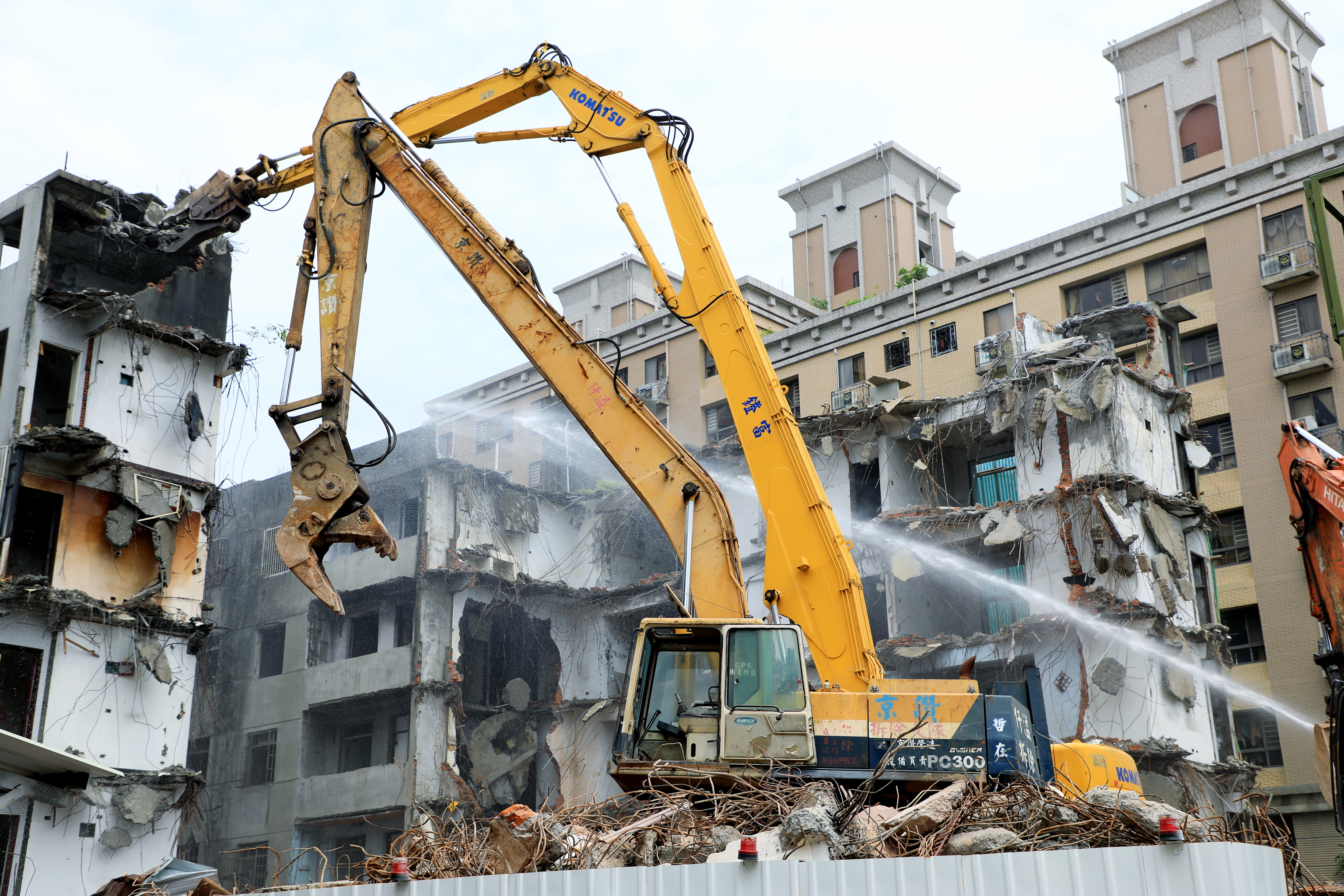 五股區西雲路海砂屋拆除工程